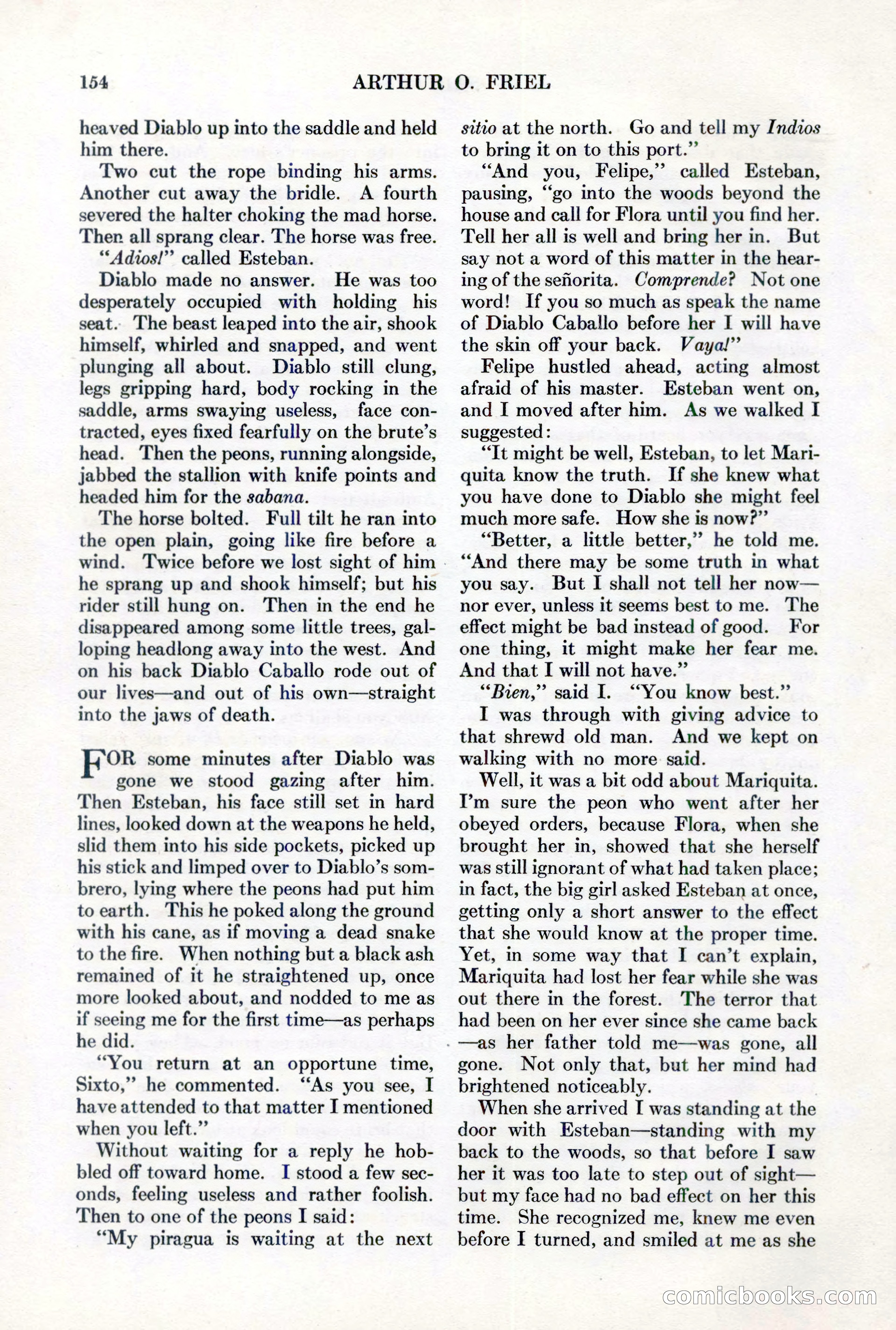 Adventure, February 1, 1927 — page 162 of 226