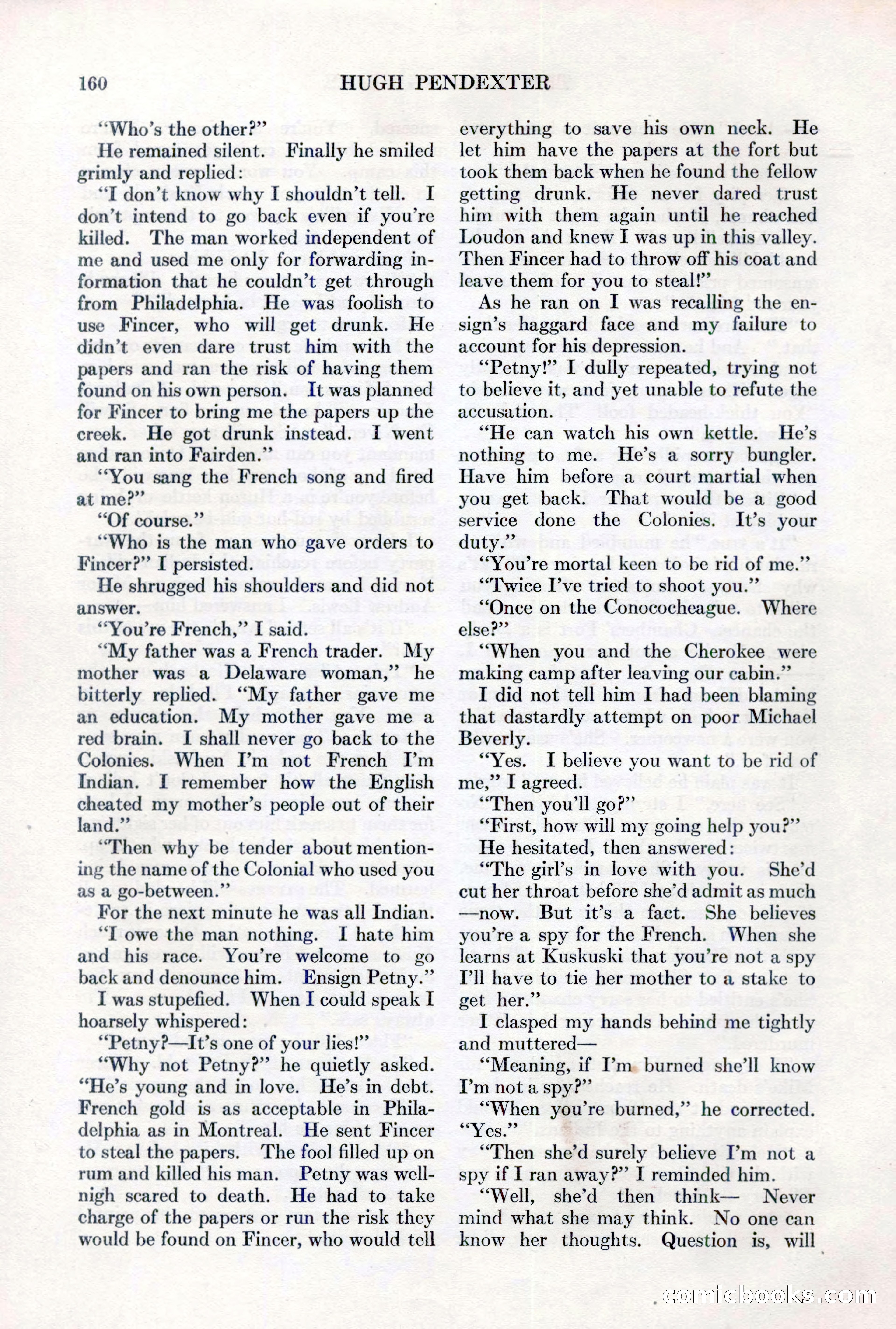 Adventure, February 1, 1927 — page 168 of 226