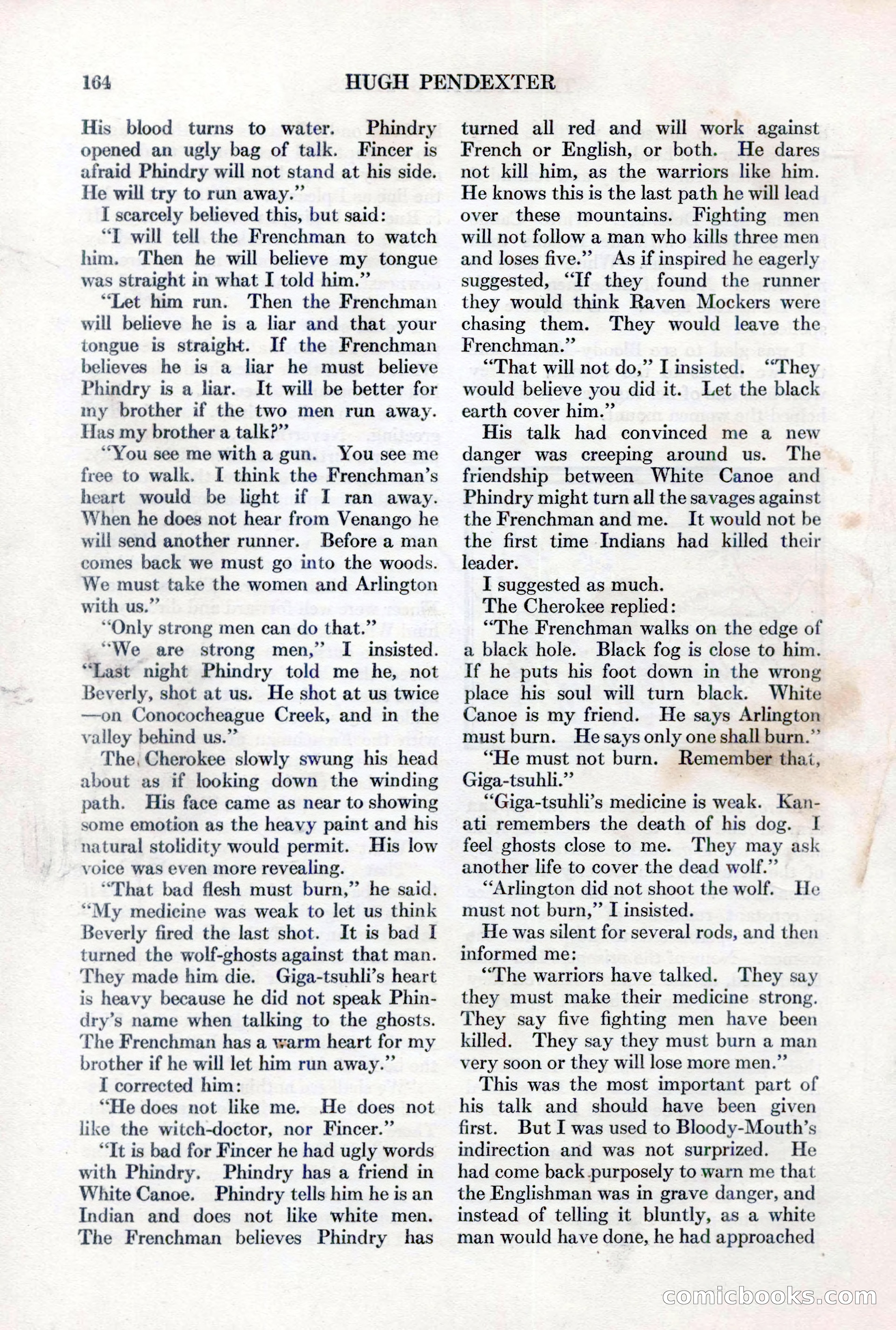 Adventure, February 1, 1927 — page 172 of 226