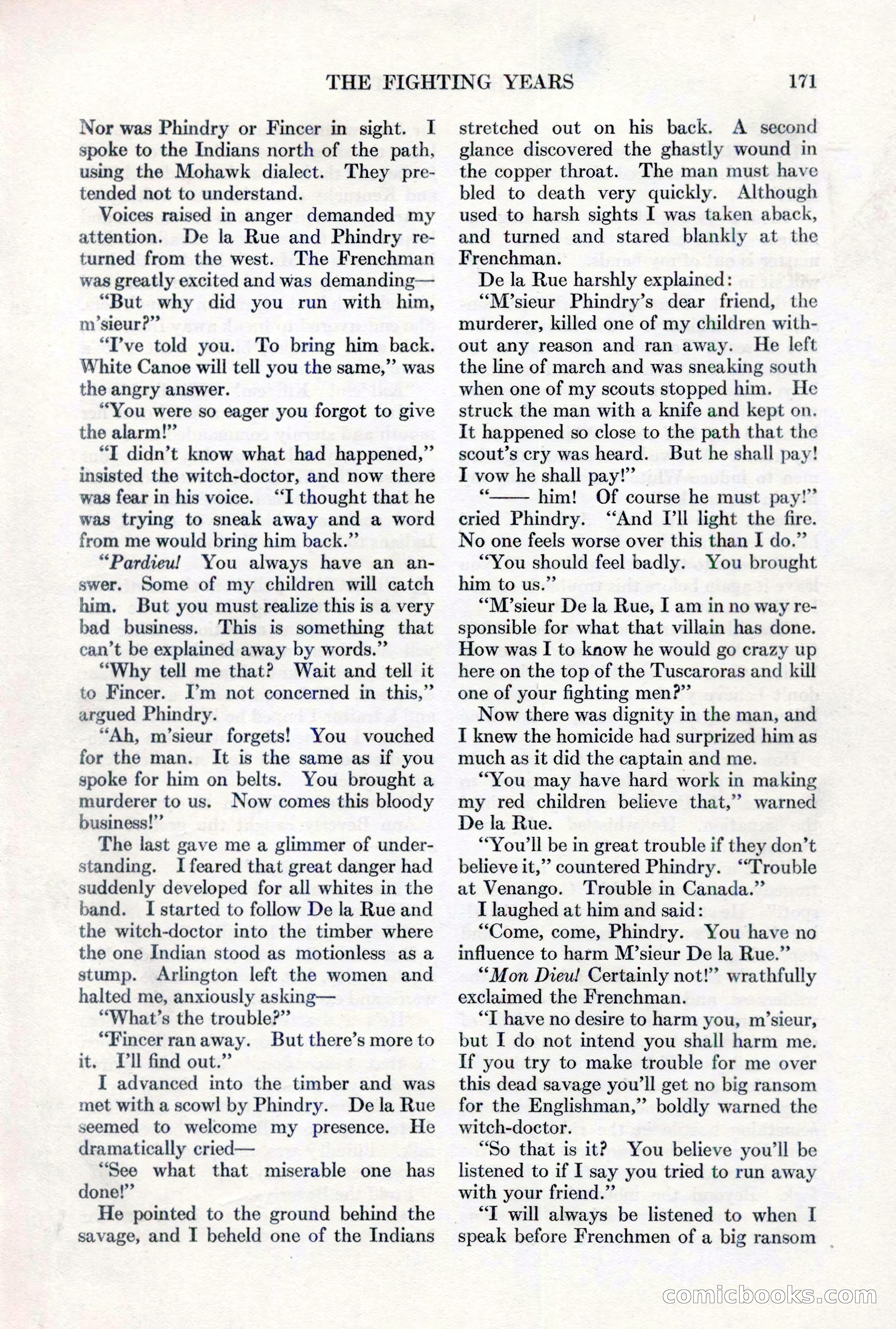 Adventure, February 1, 1927 — page 179 of 226