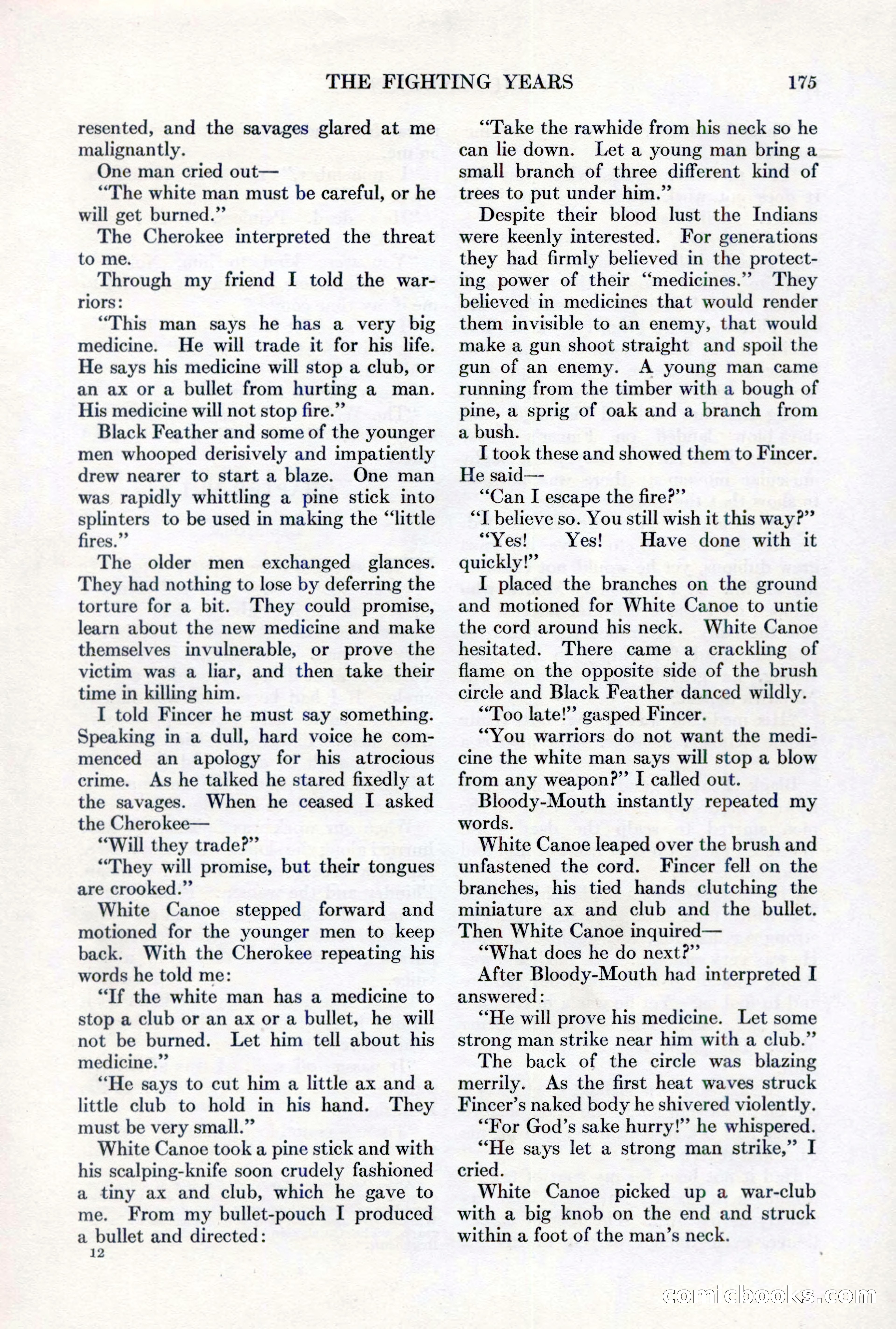 Adventure, February 1, 1927 — page 183 of 226