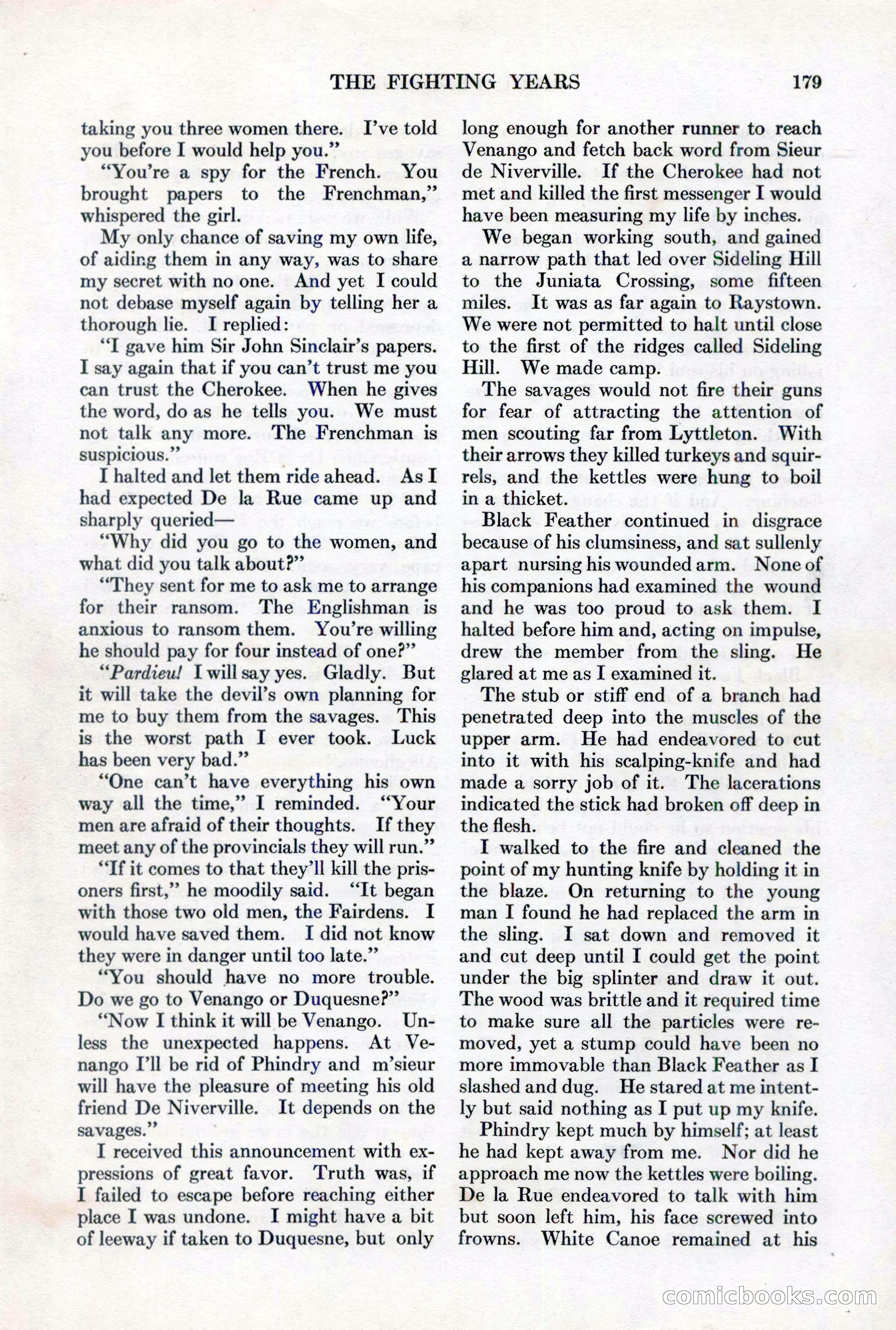 Adventure, February 1, 1927 — page 187 of 226
