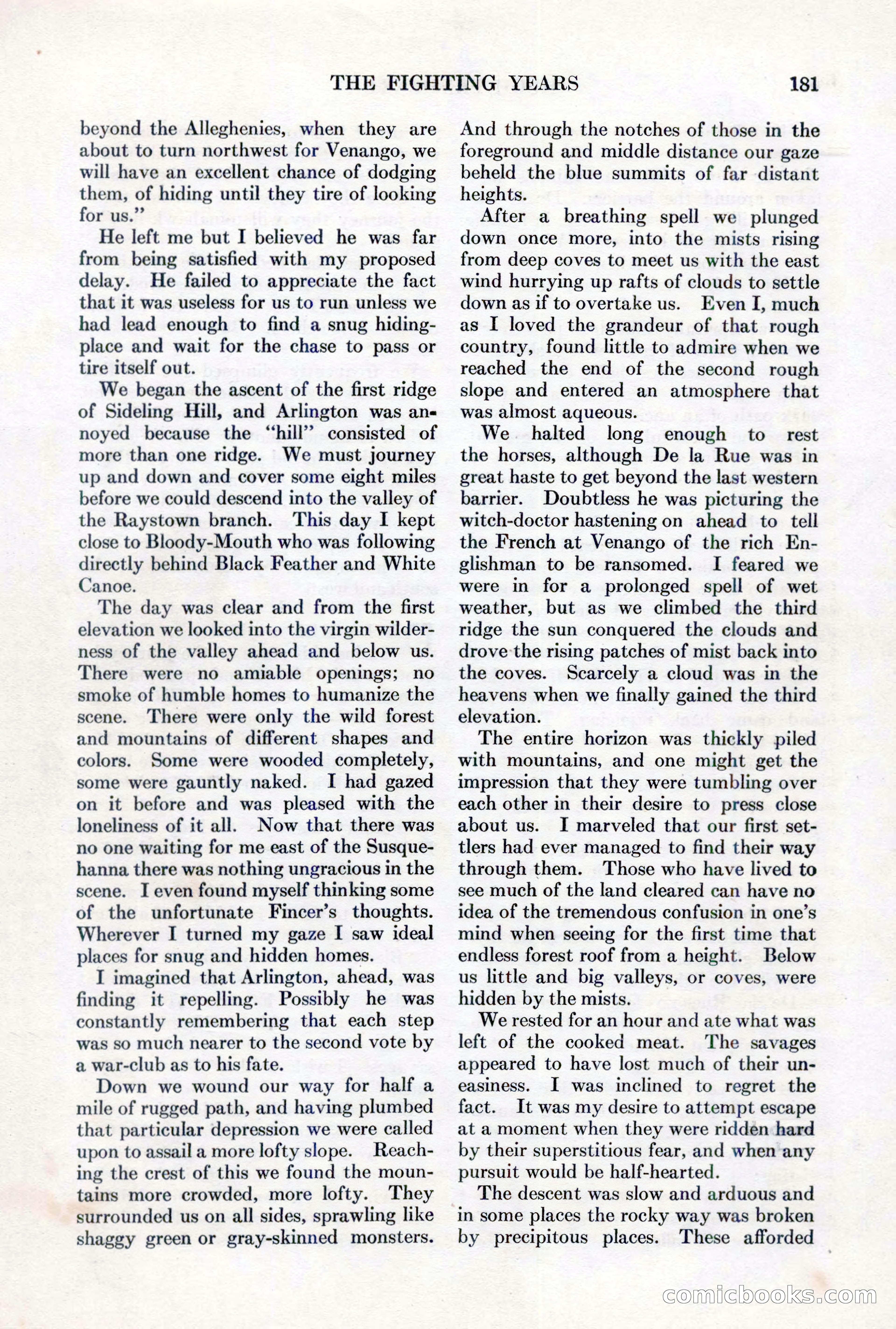 Adventure, February 1, 1927 — page 189 of 226