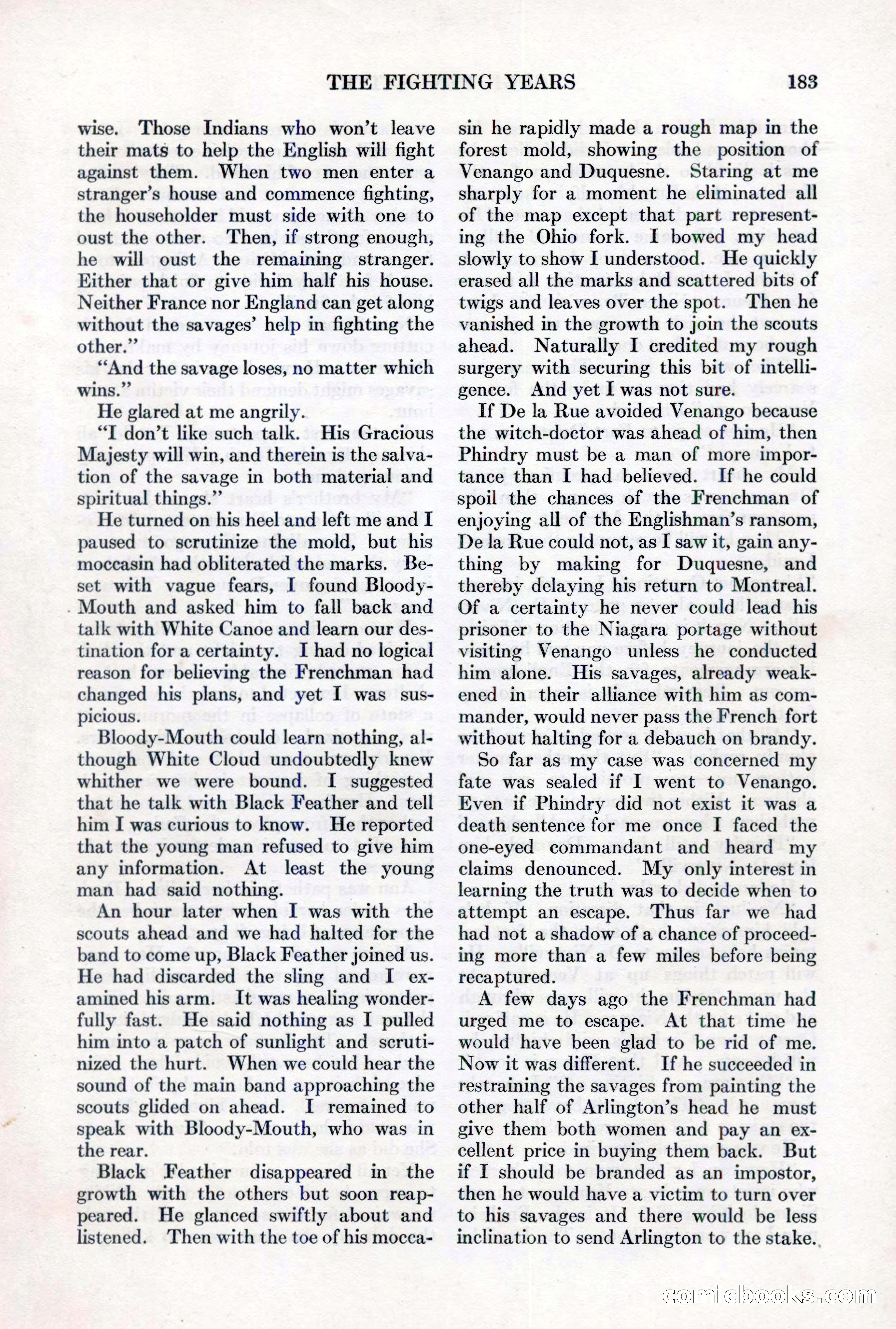 Adventure, February 1, 1927 — page 191 of 226