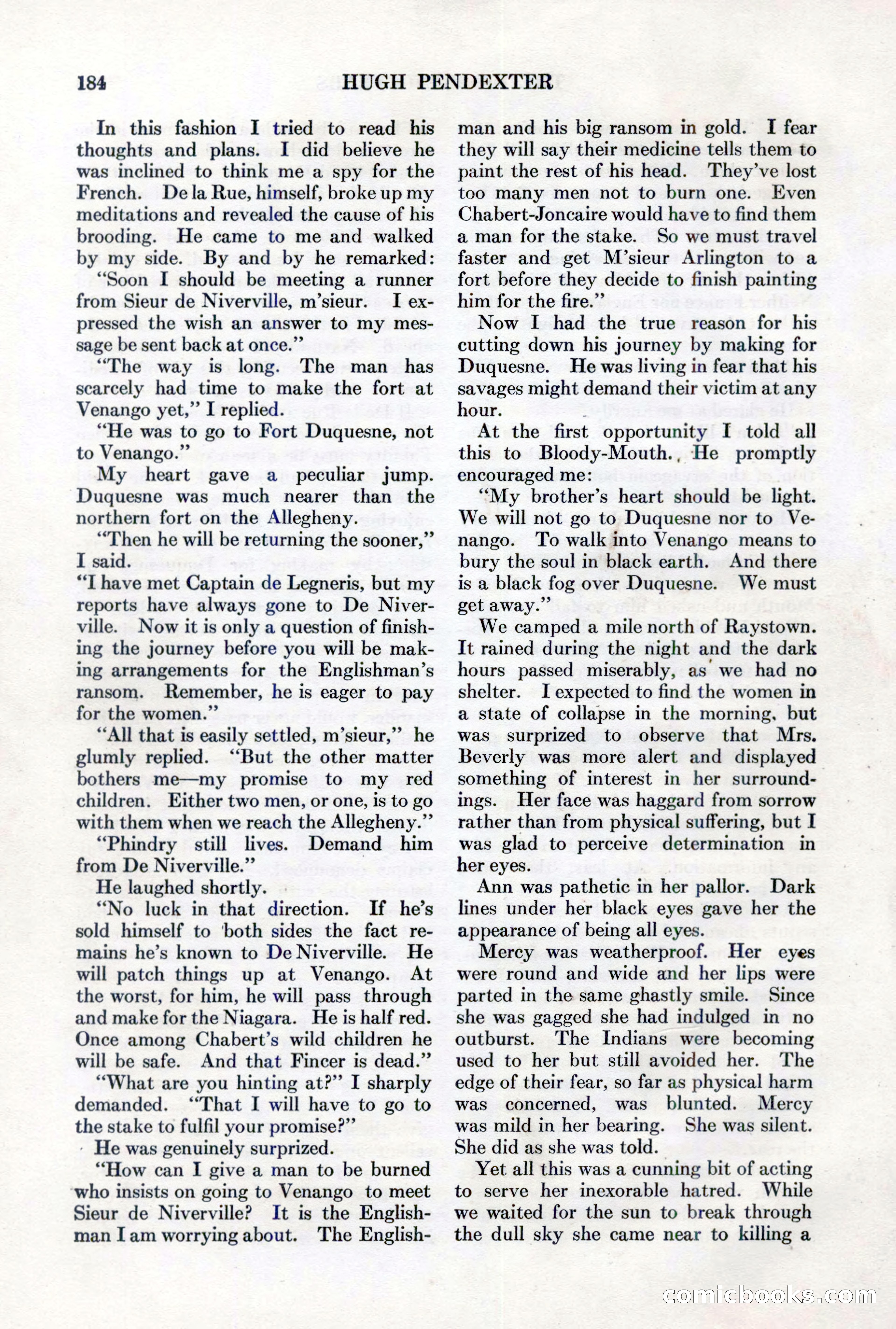 Adventure, February 1, 1927 — page 192 of 226