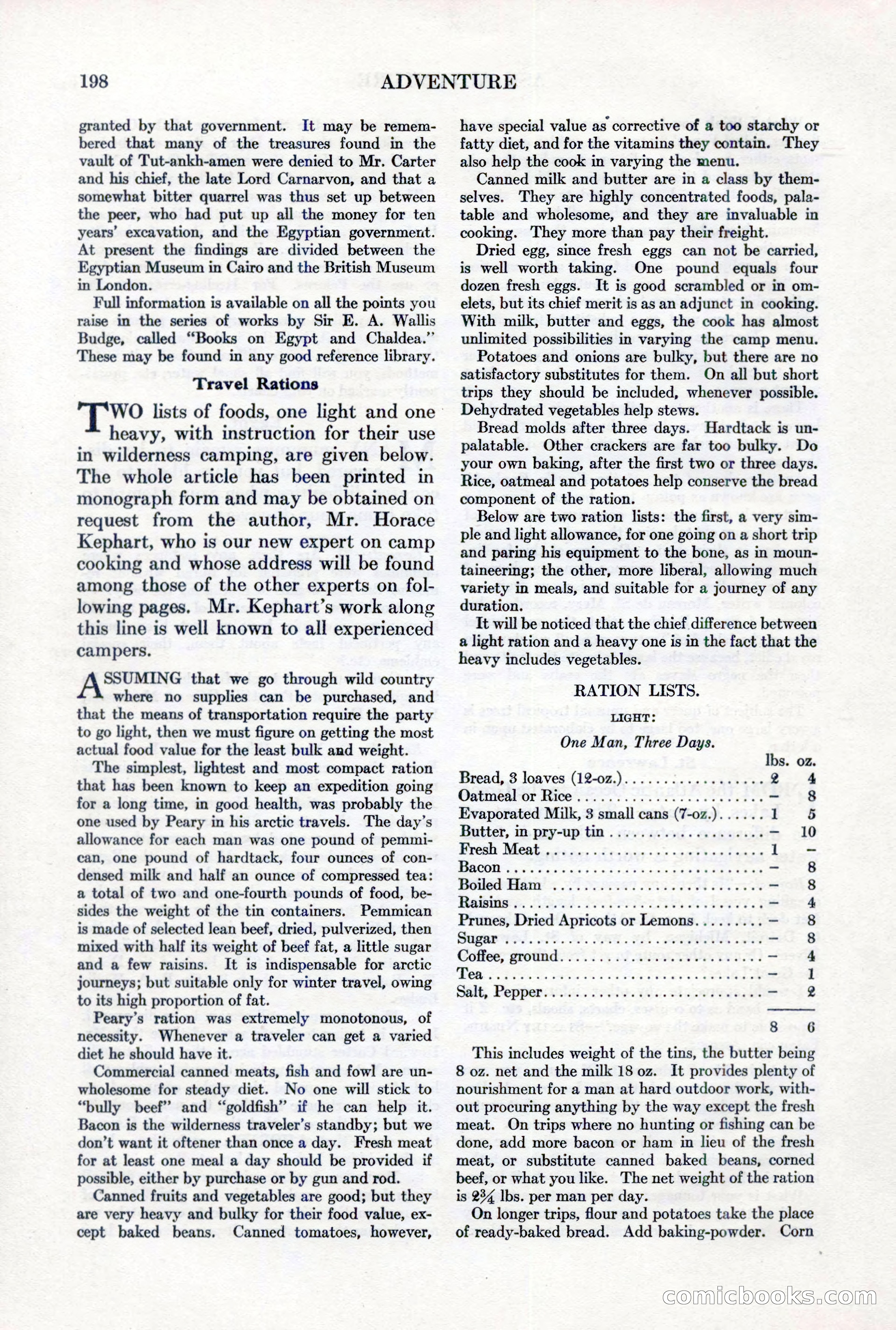 Adventure, February 1, 1927 — page 206 of 226