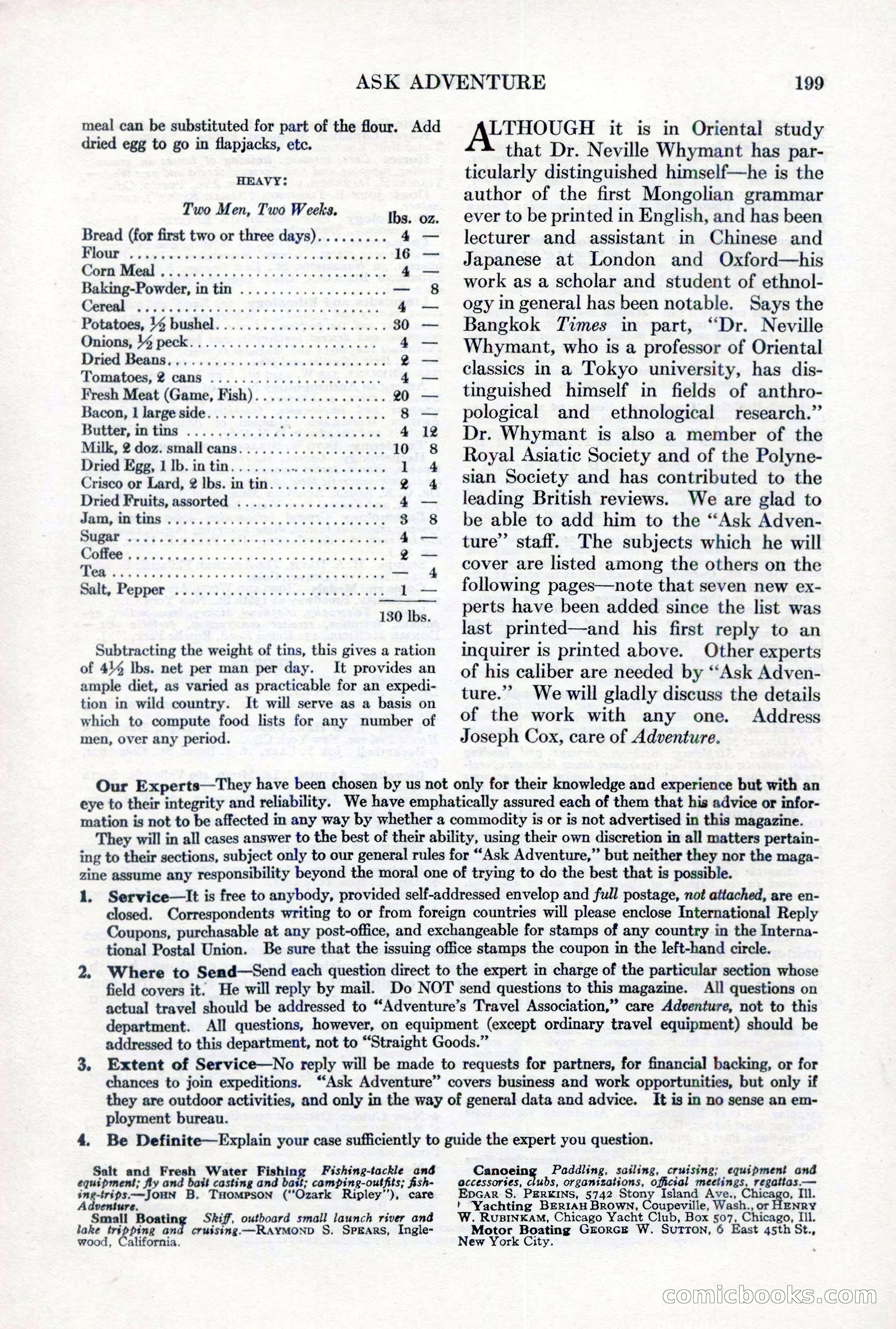 Adventure, February 1, 1927 — page 207 of 226