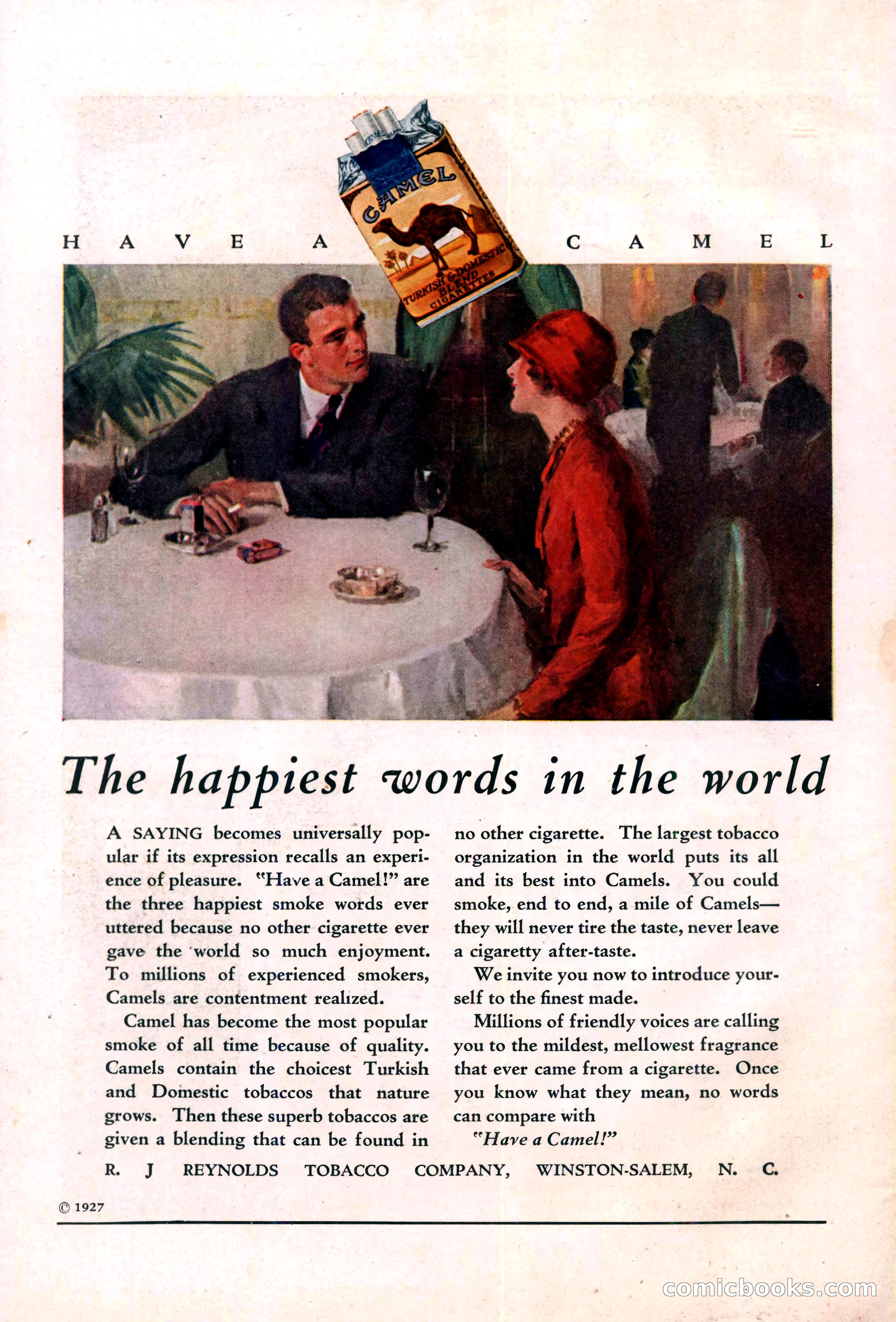 Adventure, February 1, 1927 — page 216 of 226