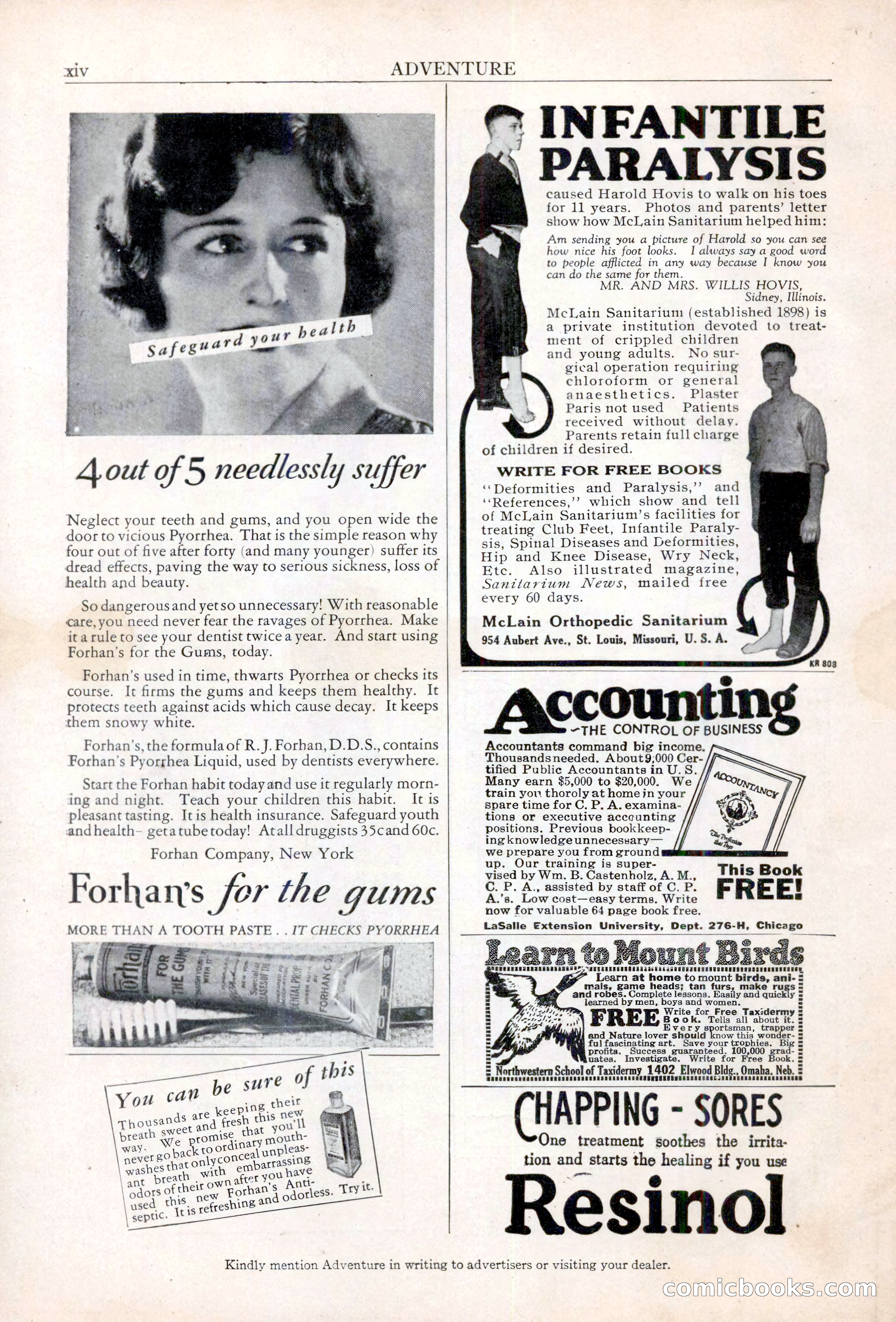 Adventure, February 1, 1927 — page 224 of 226