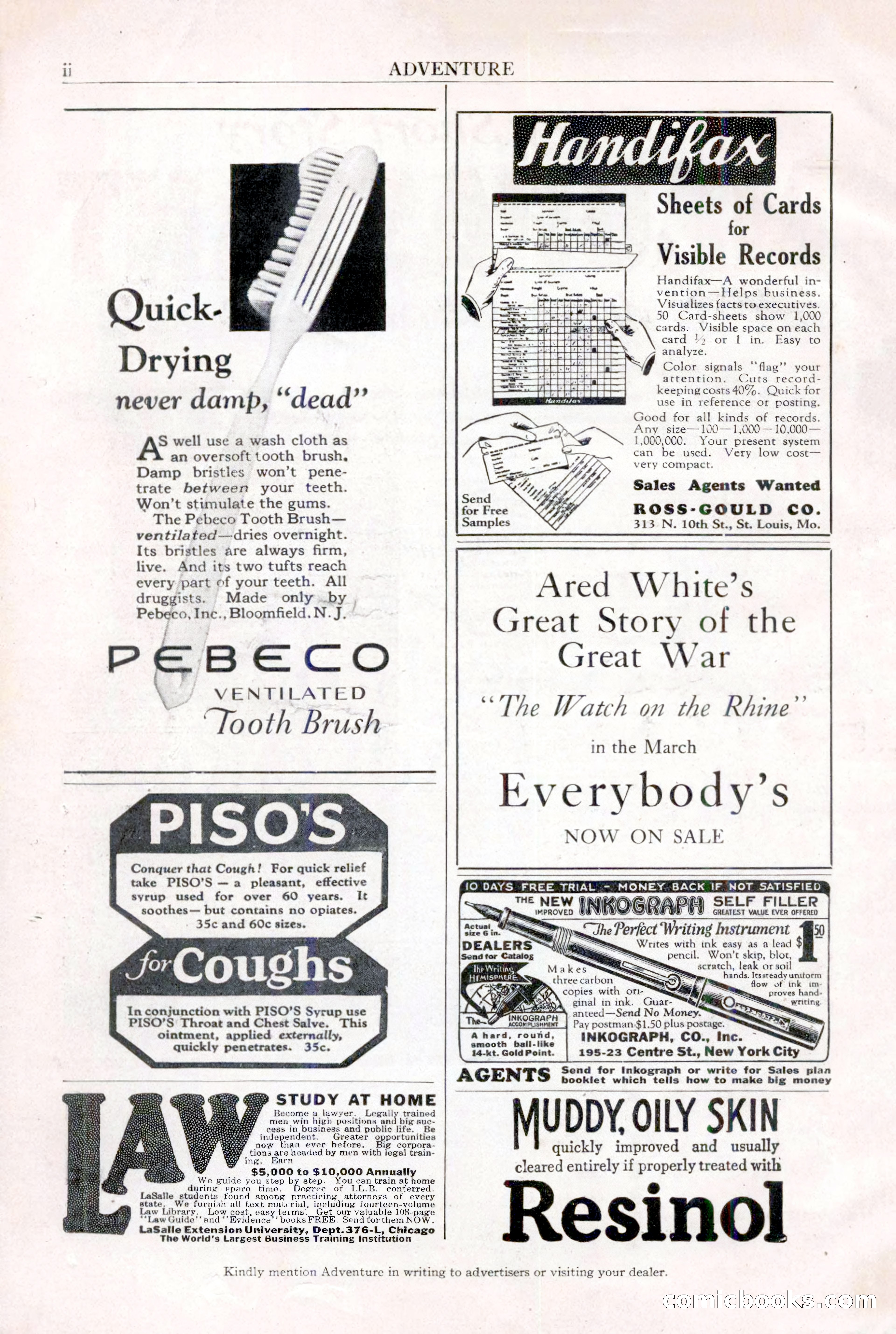 Adventure, March 1, 1927 — page 4 of 222