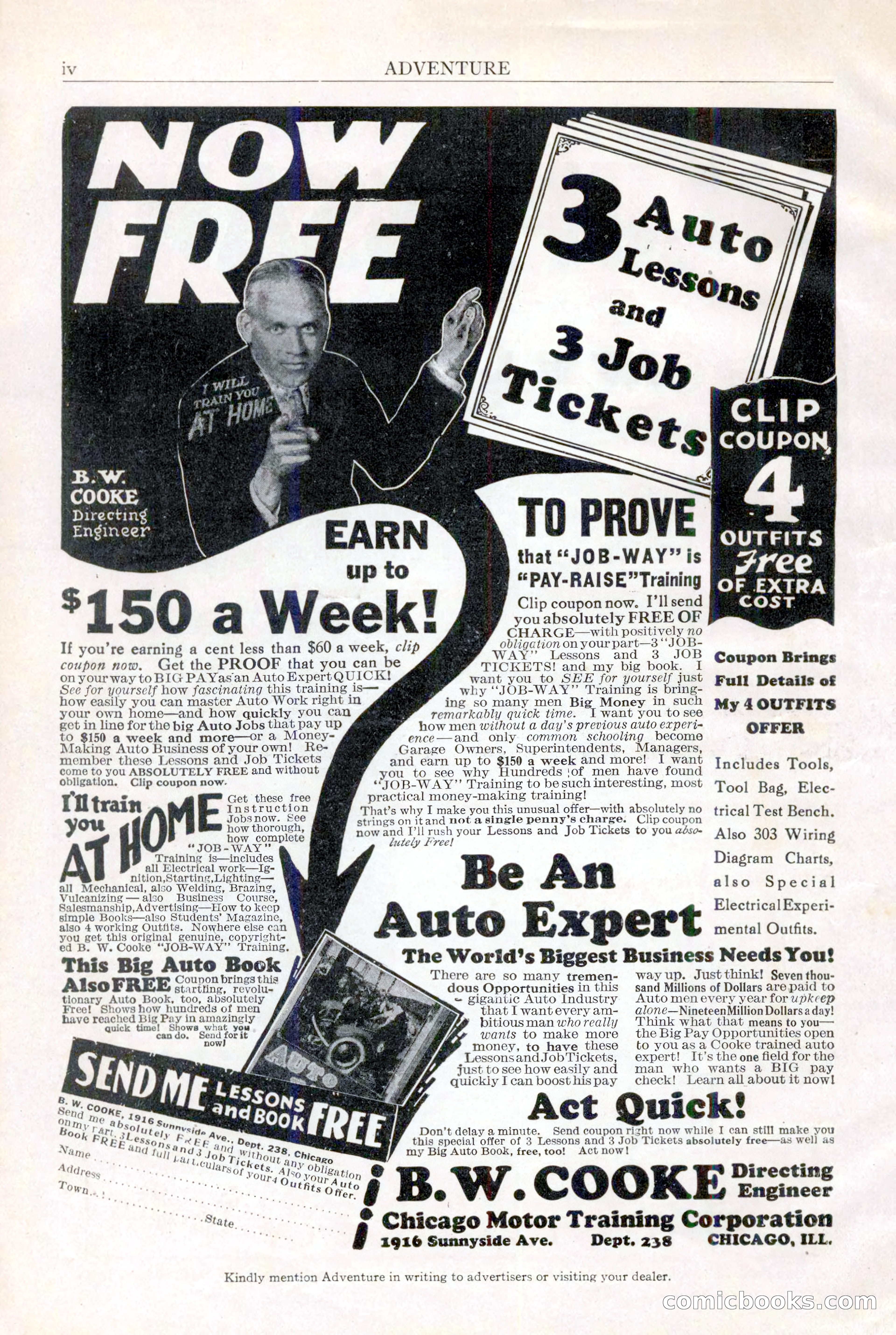 Adventure, March 1, 1927 — page 6 of 222