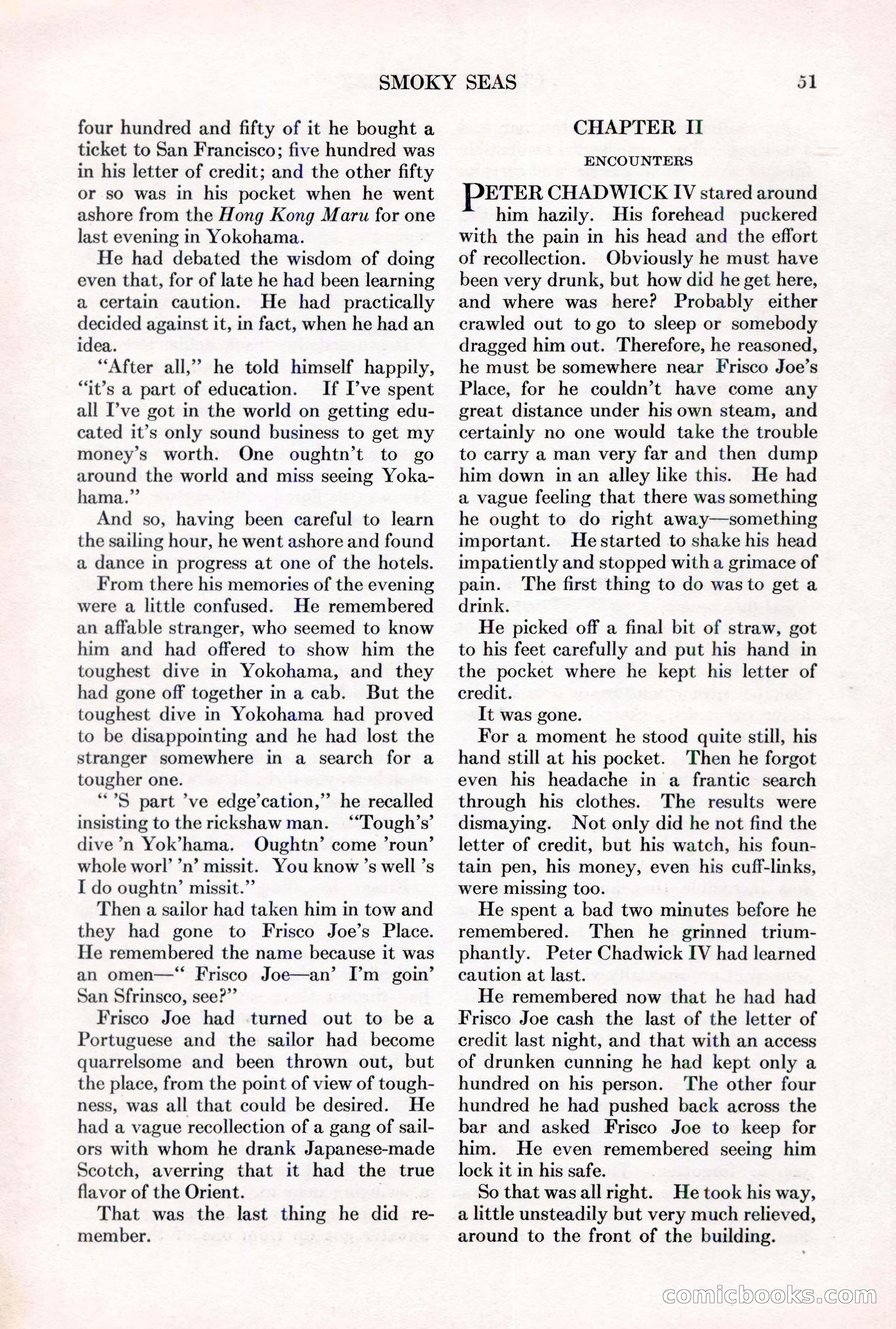Adventure, March 1, 1927 — page 59 of 222