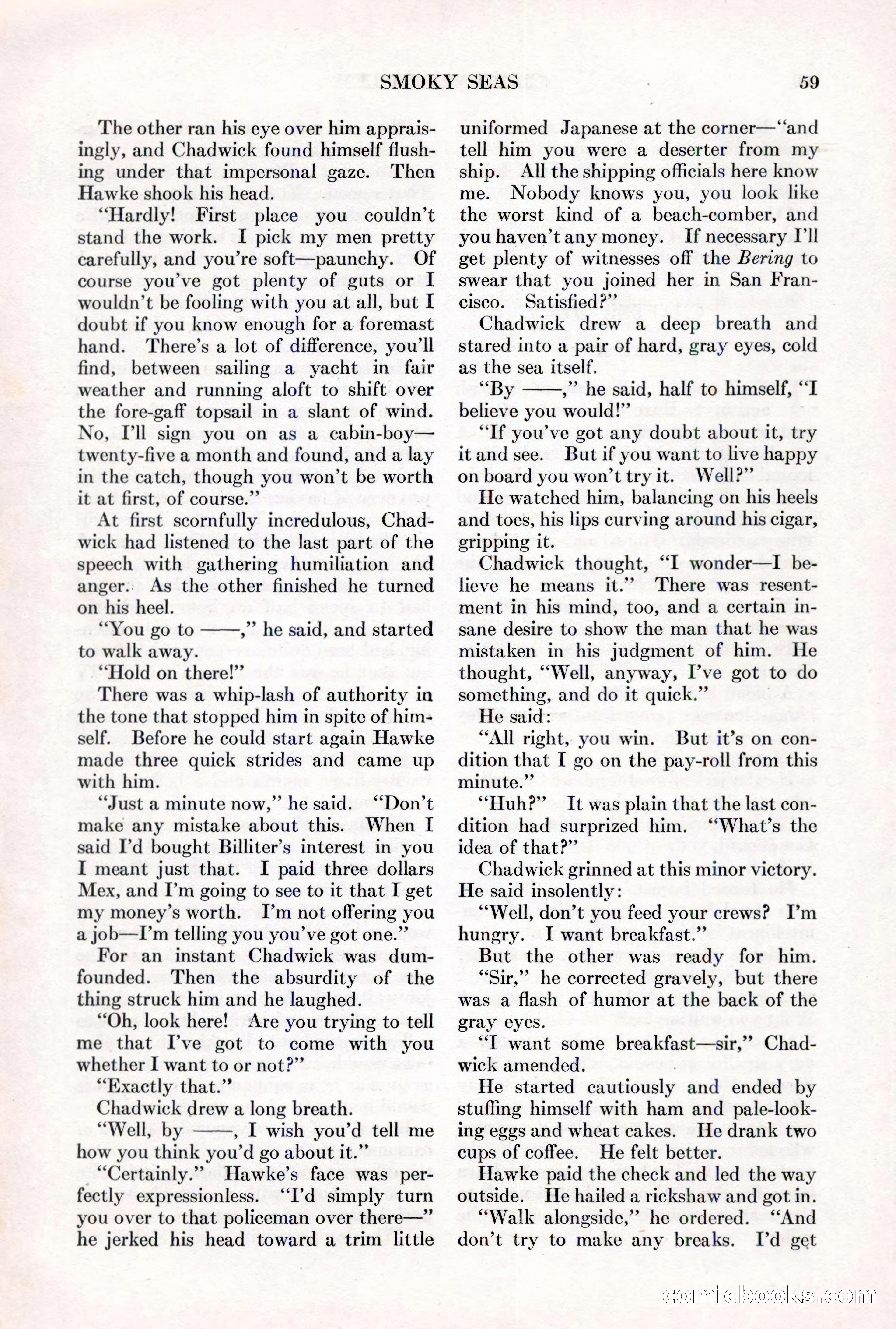Adventure, March 1, 1927 — page 67 of 222
