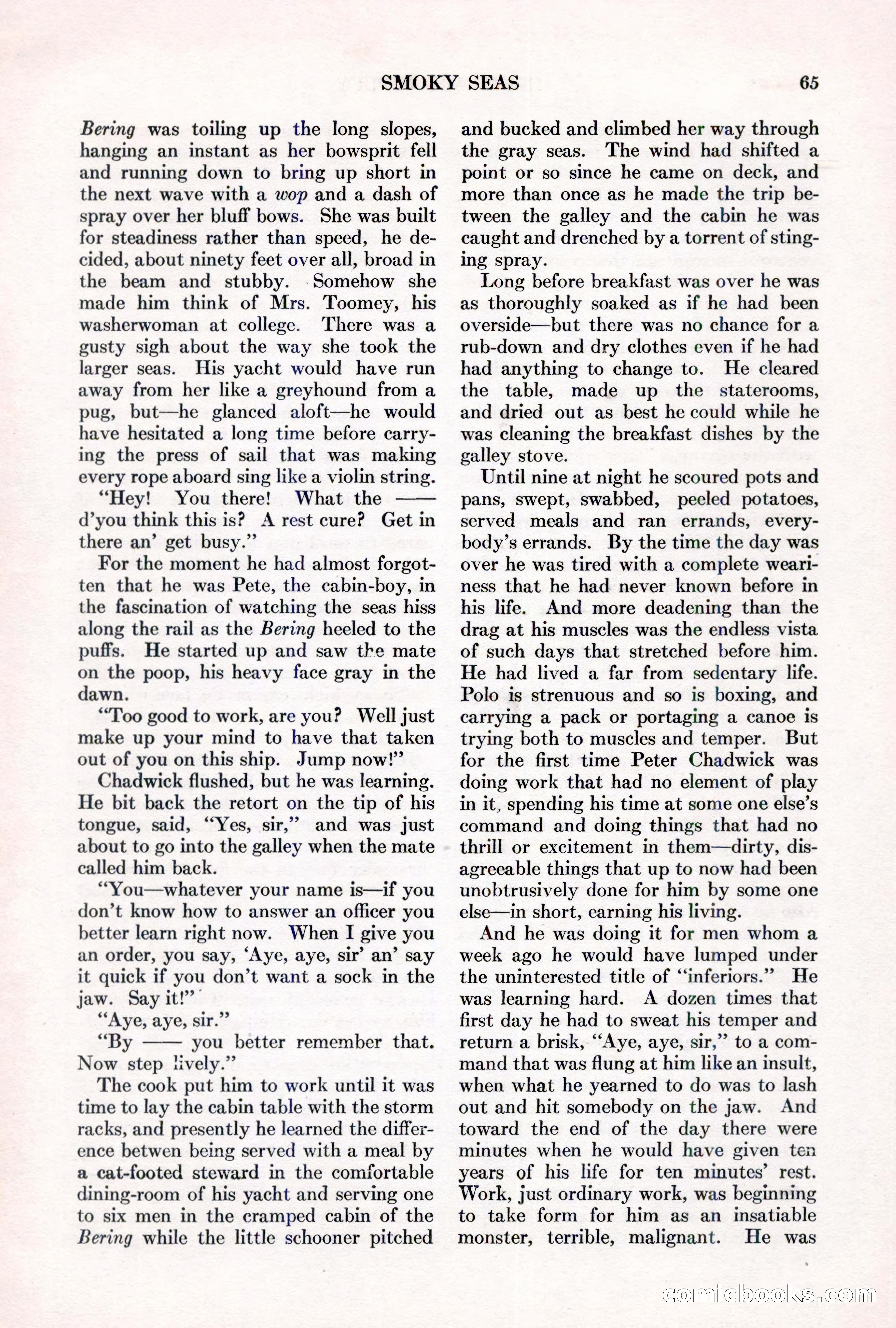 Adventure, March 1, 1927 — page 73 of 222