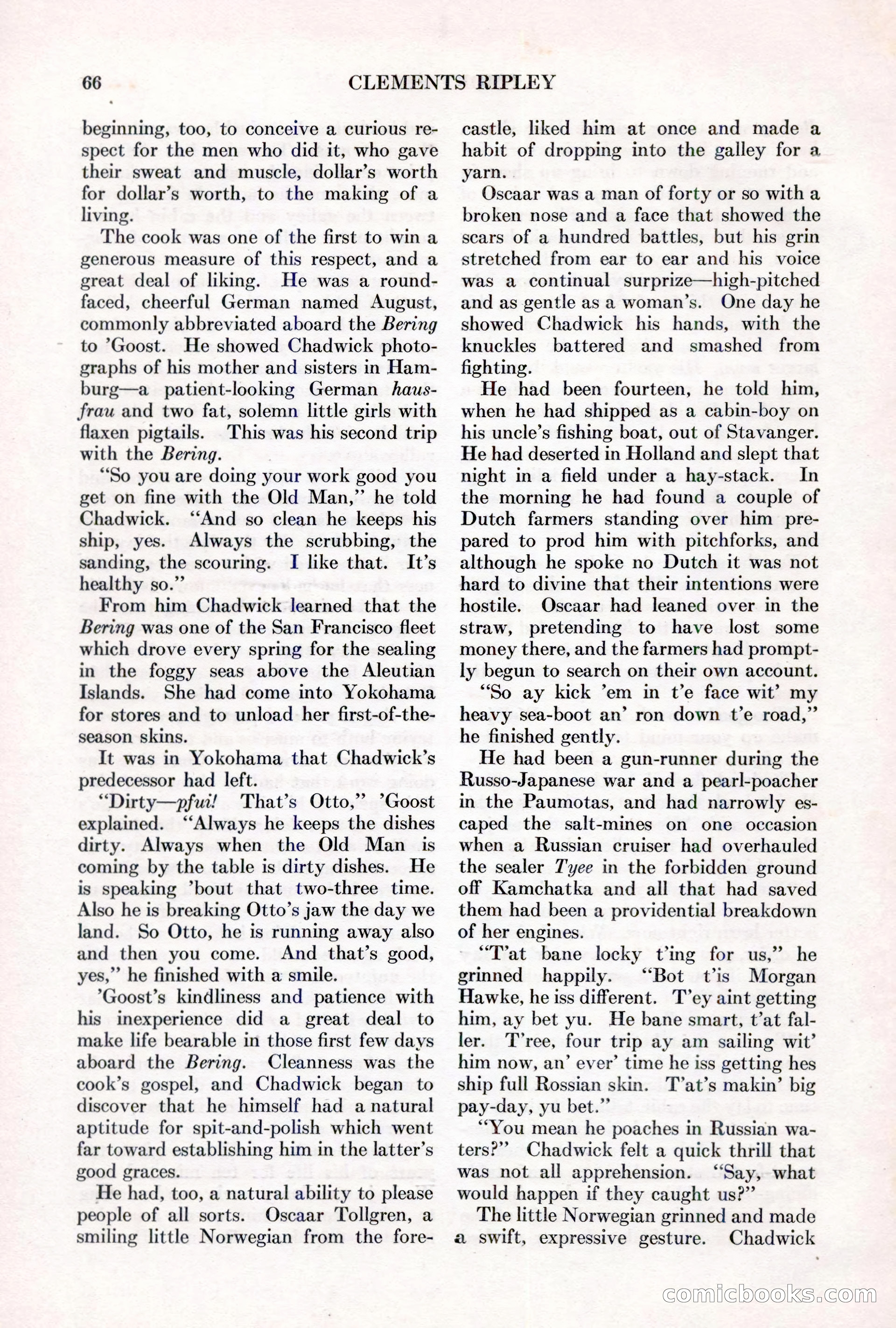 Adventure, March 1, 1927 — page 74 of 222