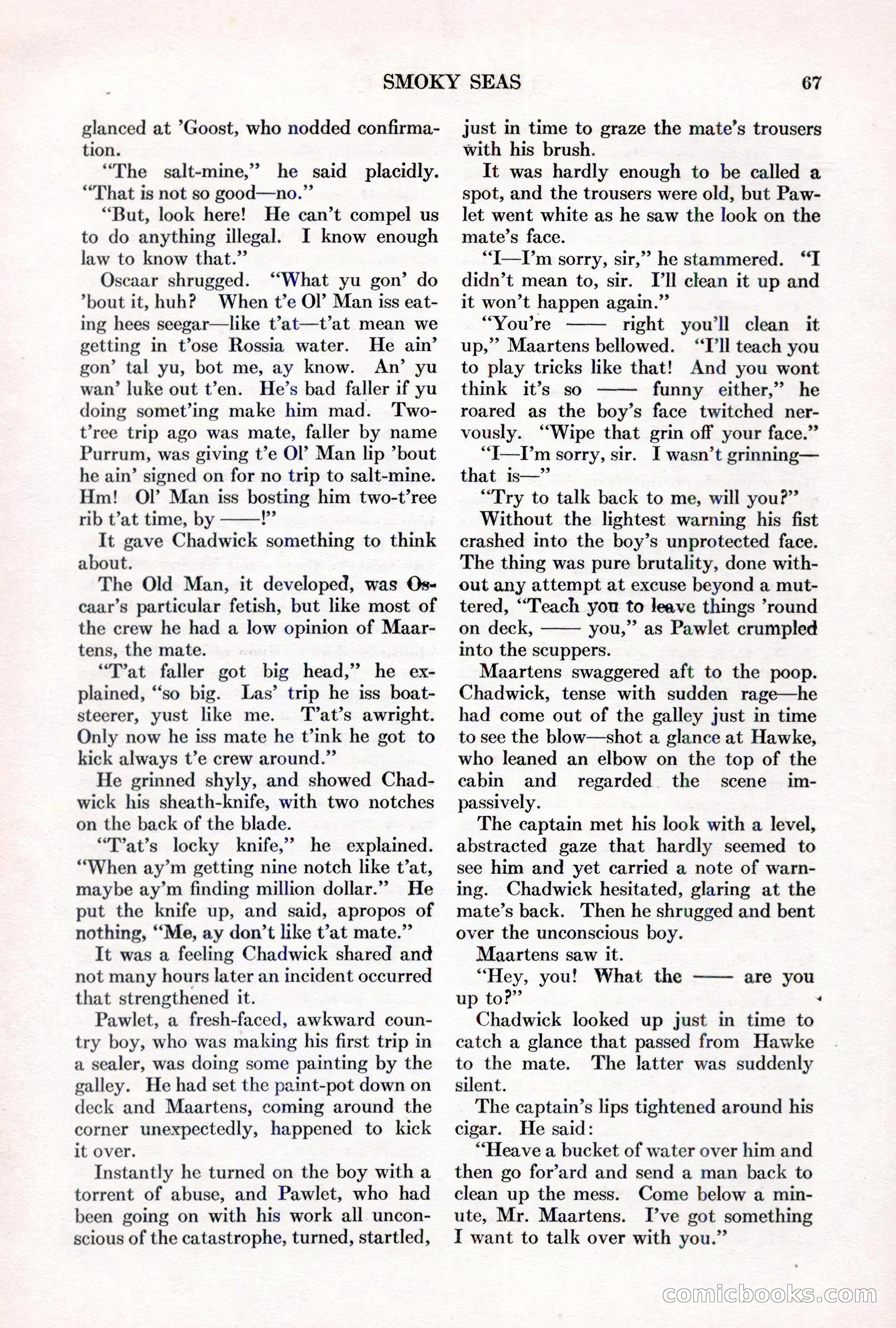 Adventure, March 1, 1927 — page 75 of 222