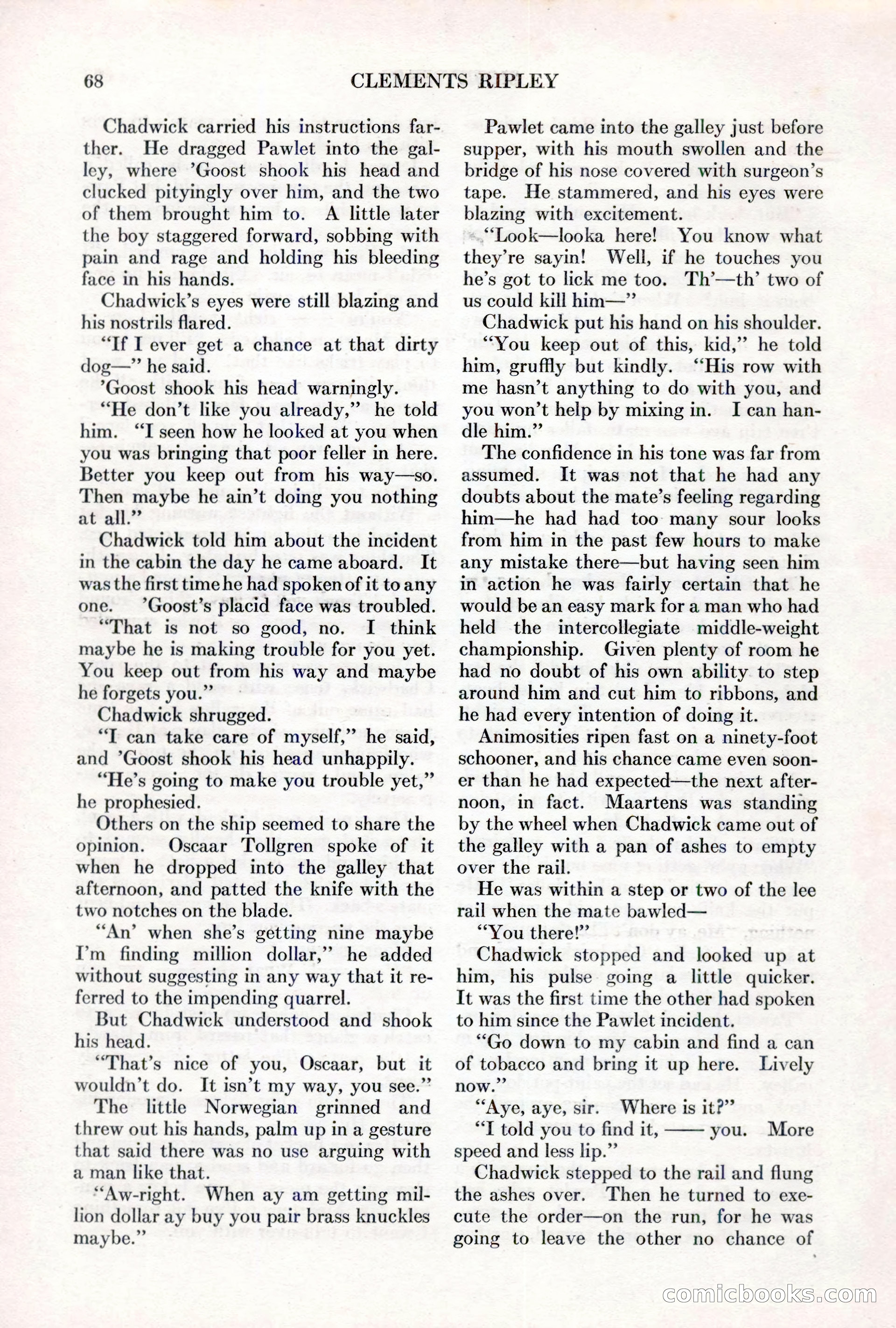 Adventure, March 1, 1927 — page 76 of 222