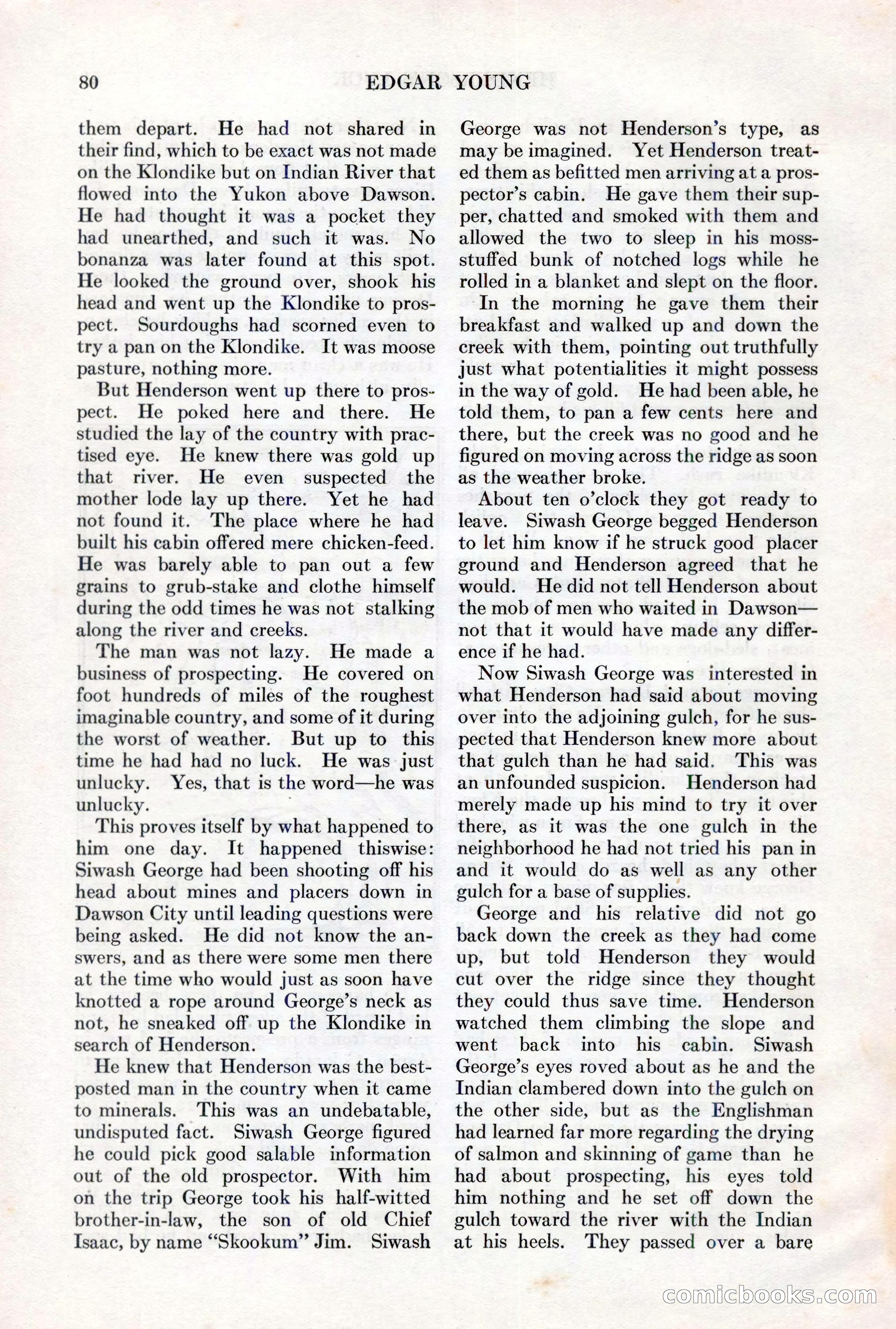 Adventure, March 1, 1927 — page 88 of 222