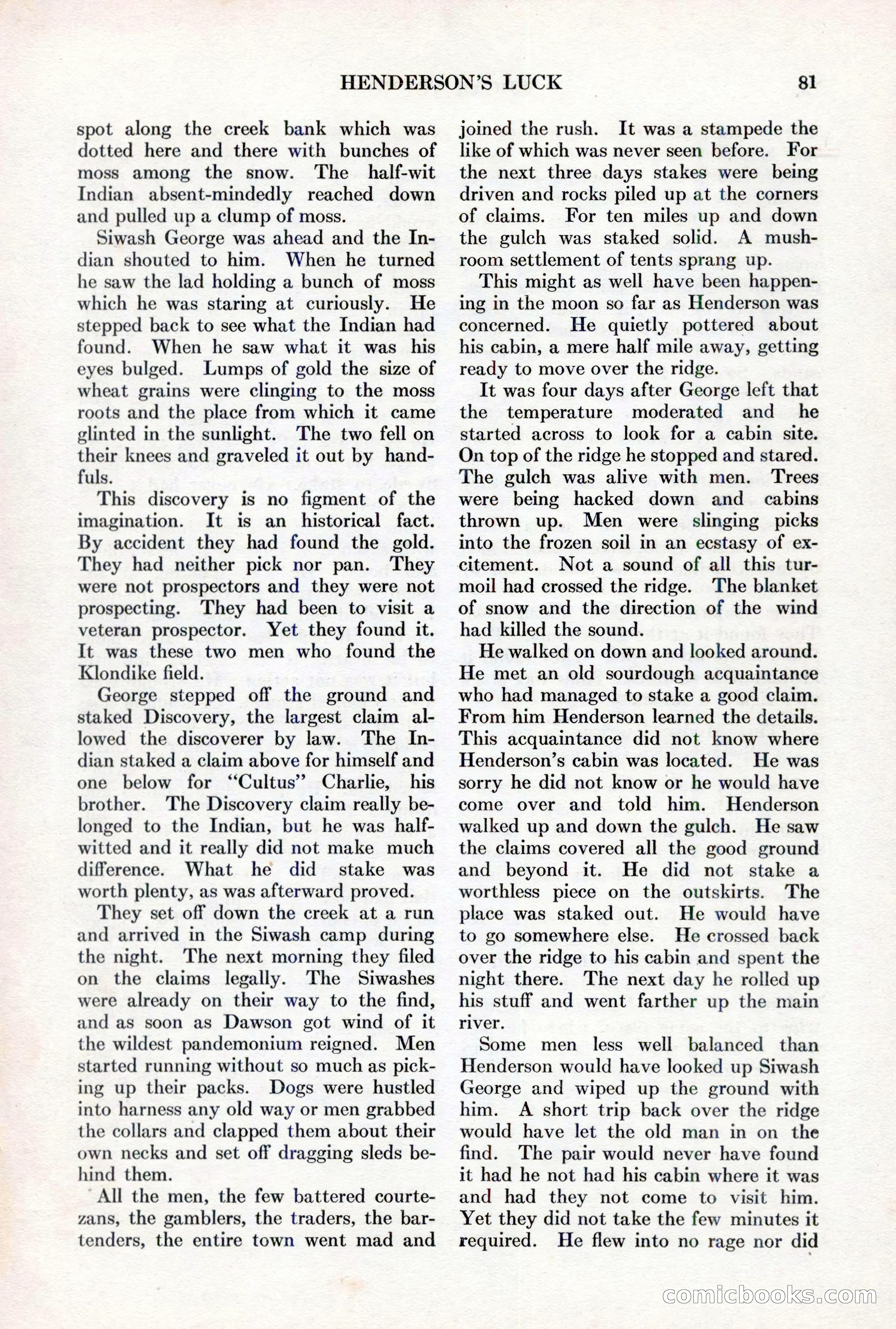 Adventure, March 1, 1927 — page 89 of 222
