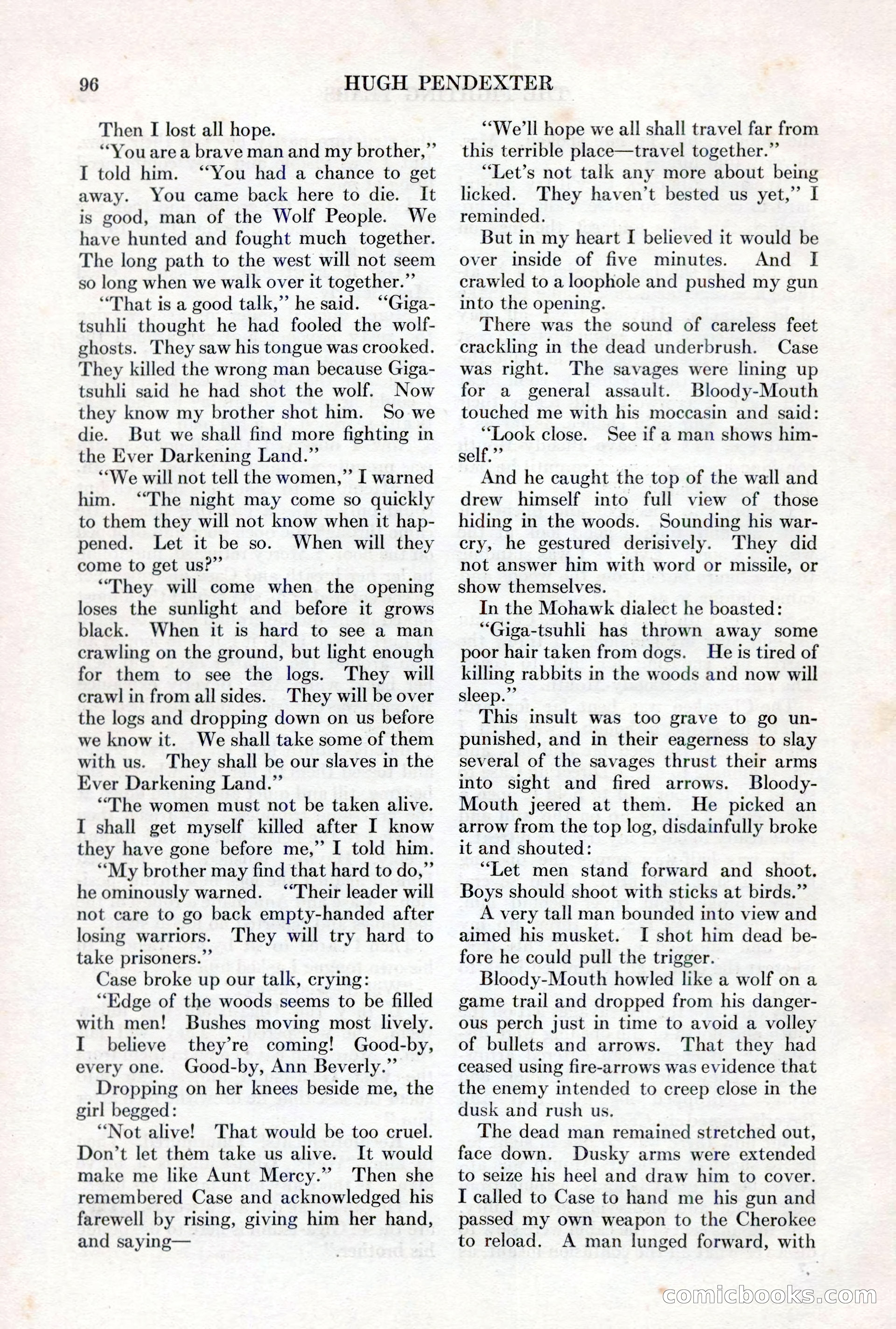 Adventure, March 1, 1927 — page 104 of 222