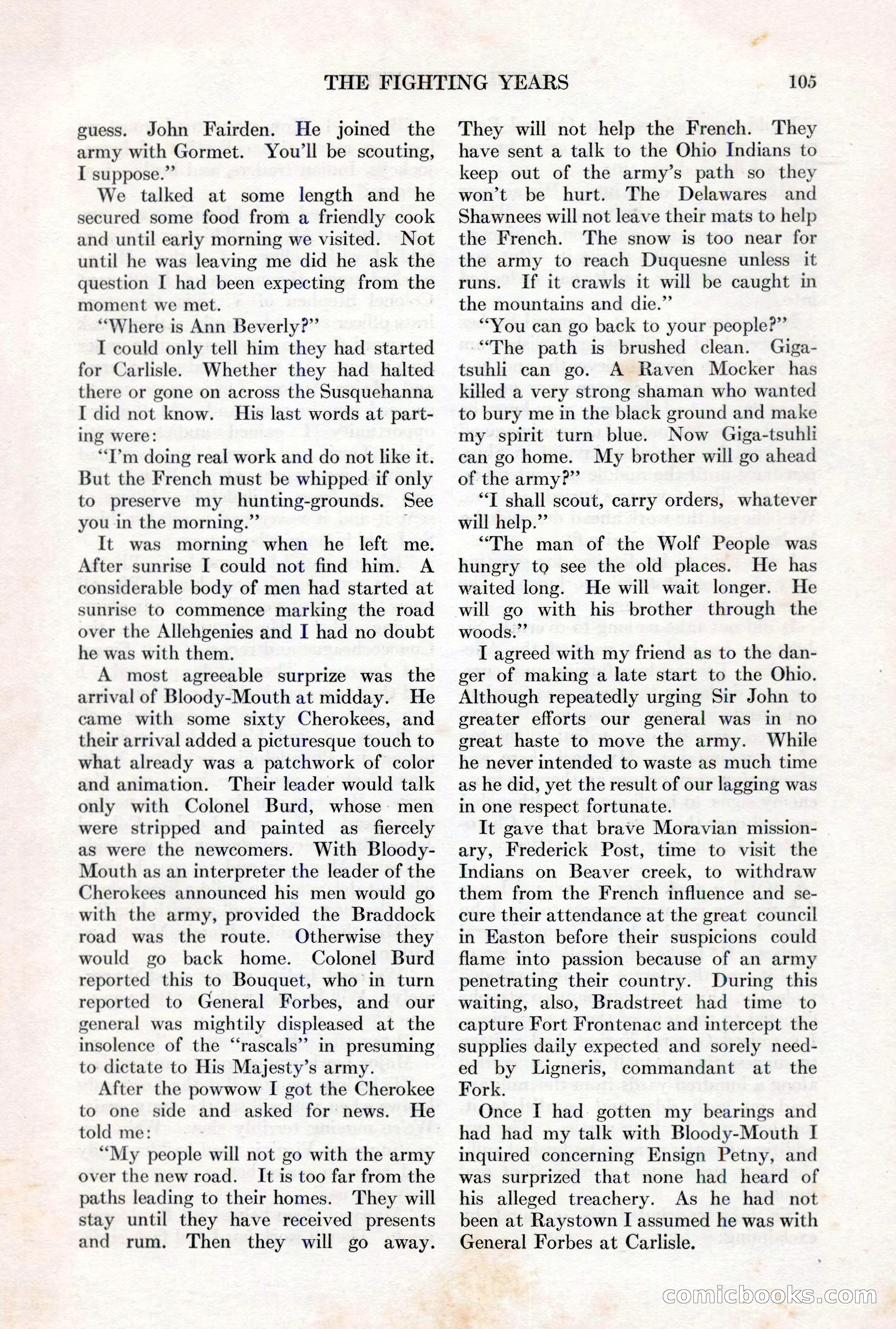Adventure, March 1, 1927 — page 113 of 222