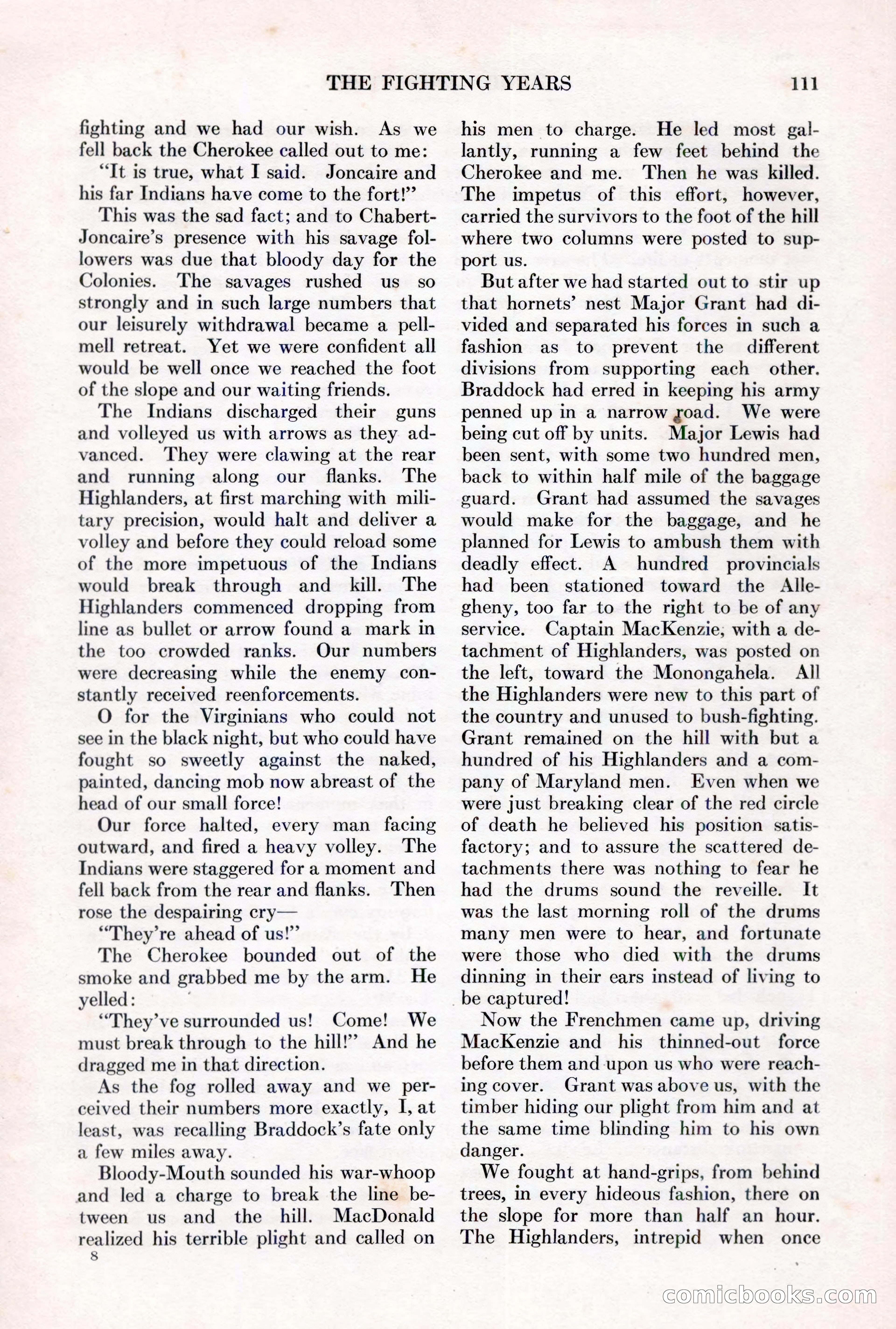 Adventure, March 1, 1927 — page 119 of 222