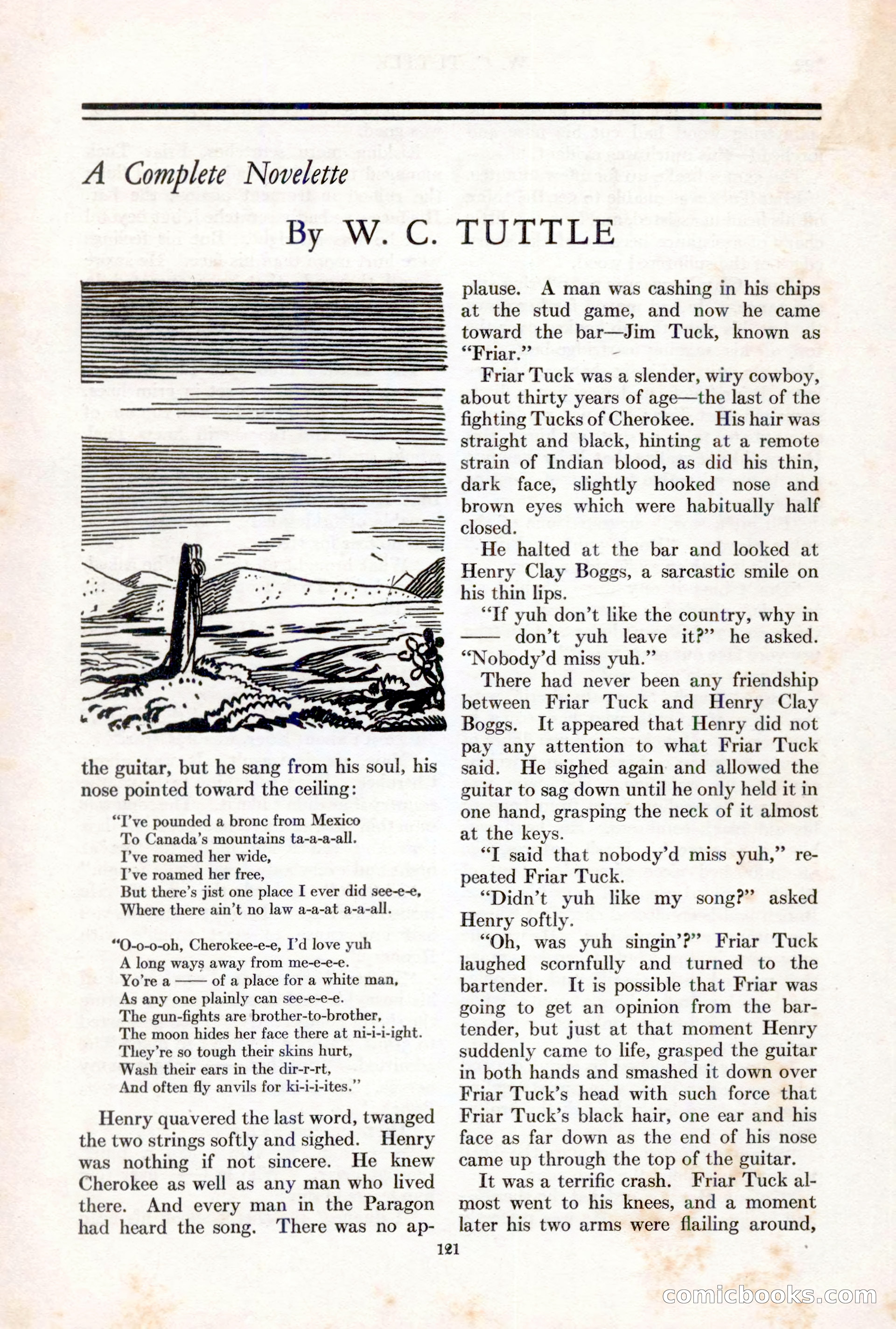 Adventure, March 1, 1927 — page 129 of 222