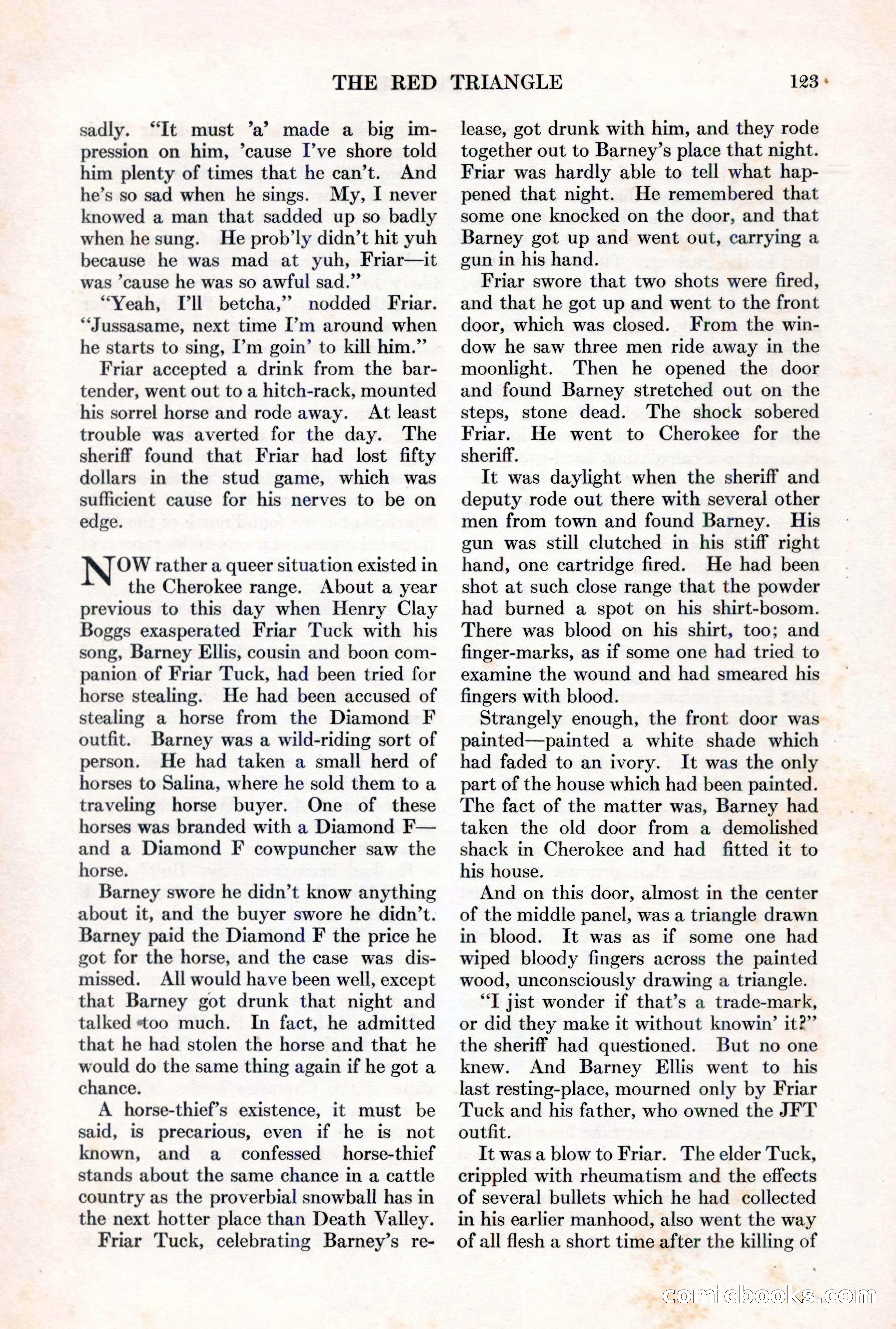 Adventure, March 1, 1927 — page 131 of 222