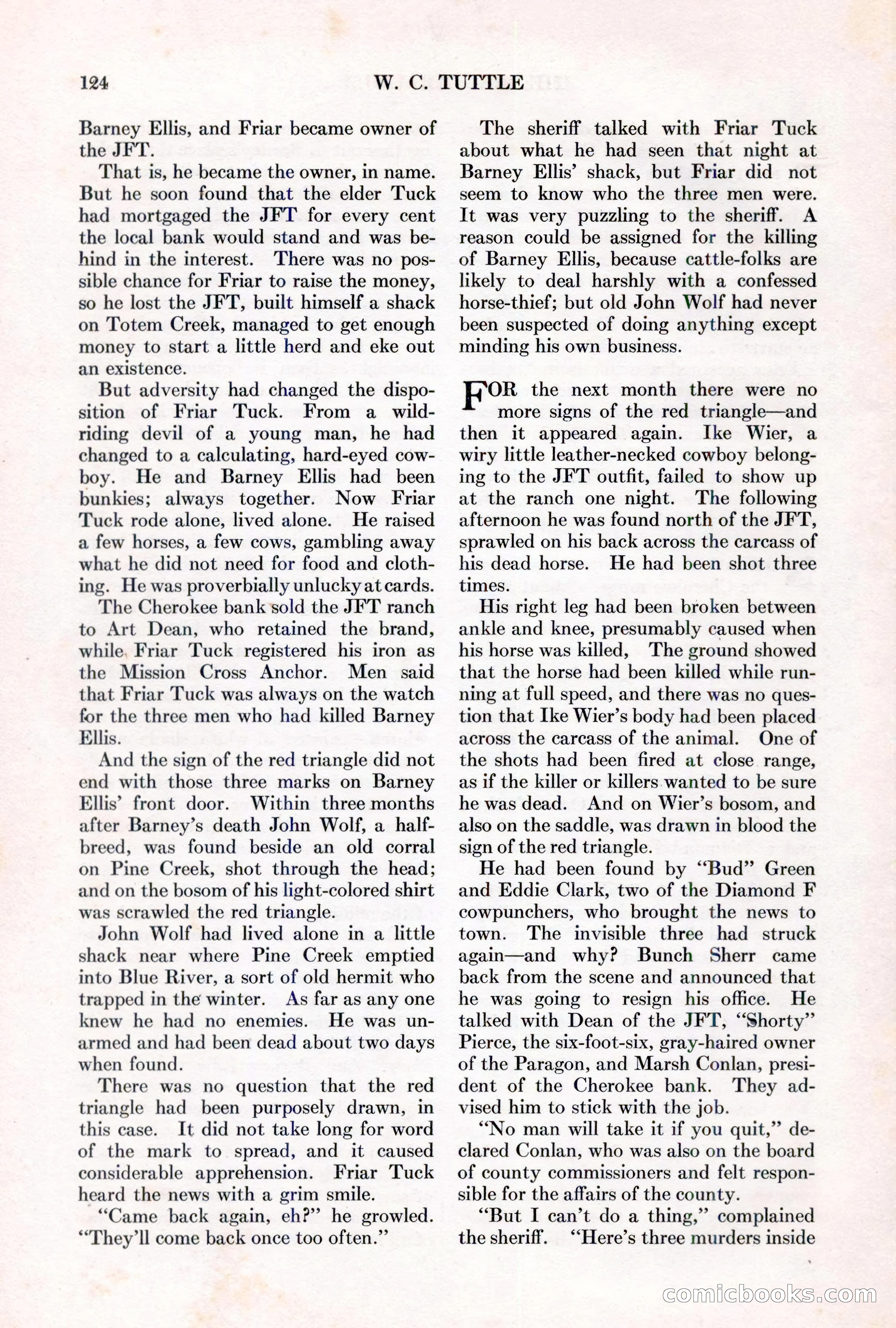 Adventure, March 1, 1927 — page 132 of 222