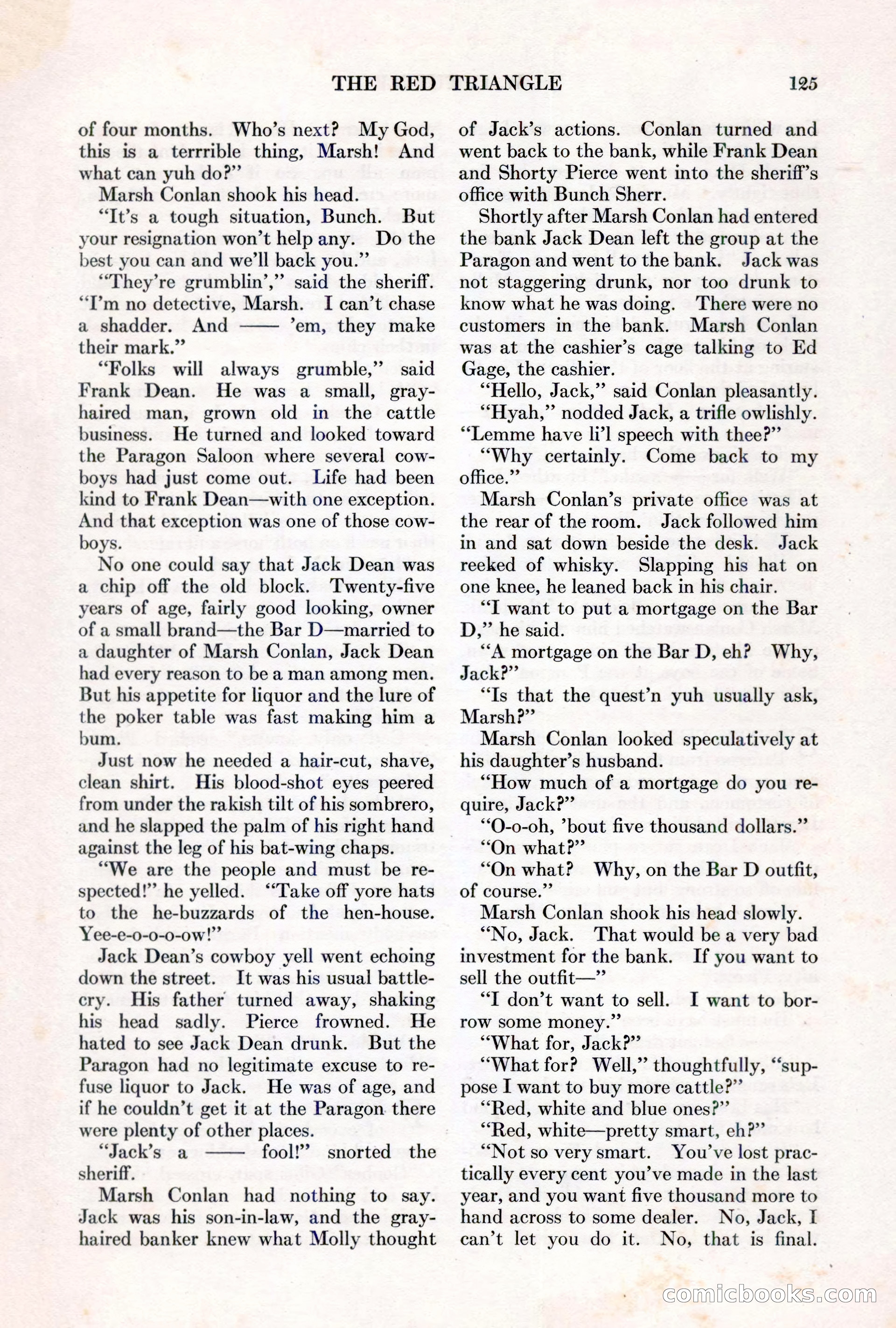 Adventure, March 1, 1927 — page 133 of 222