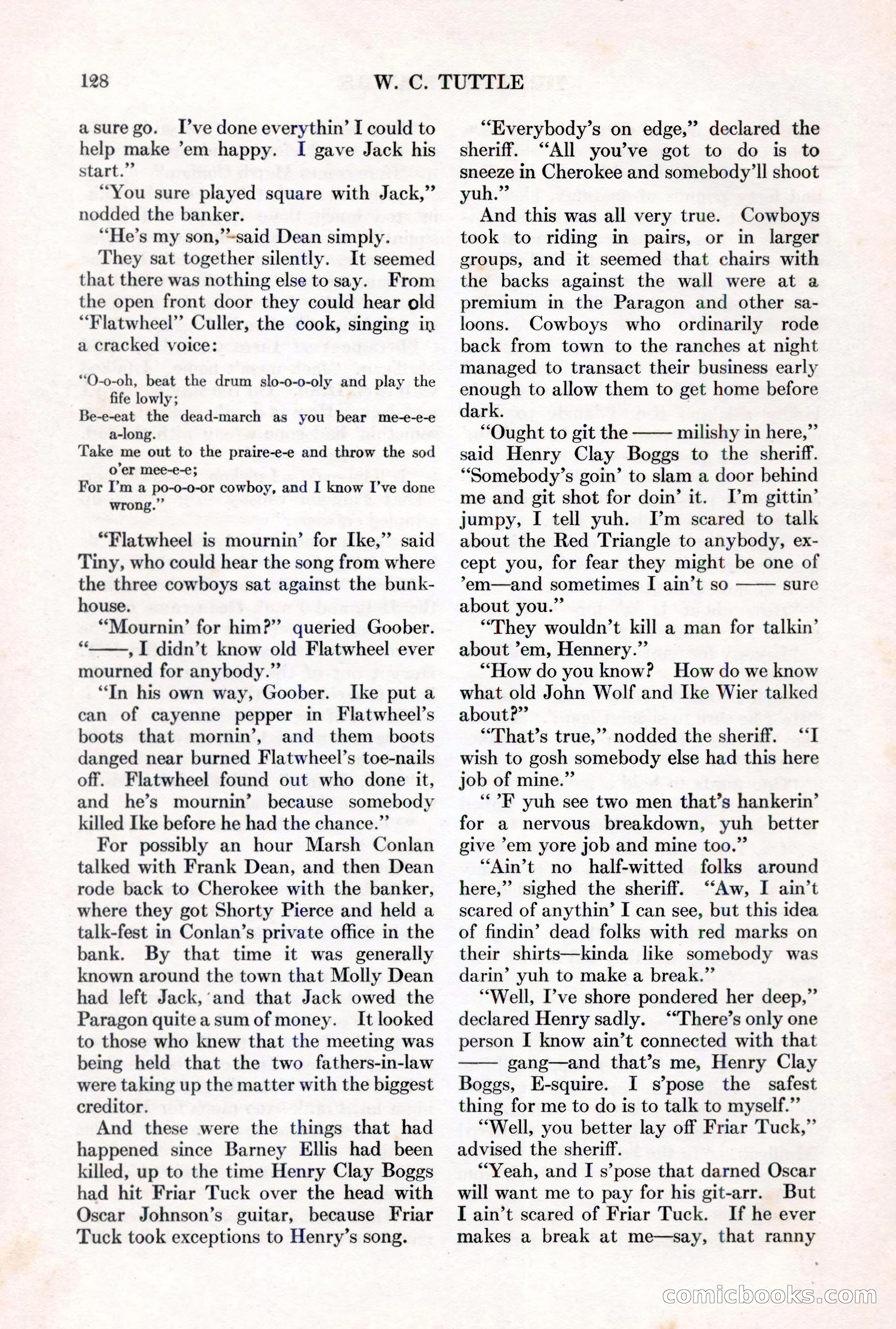 Adventure, March 1, 1927 — page 136 of 222