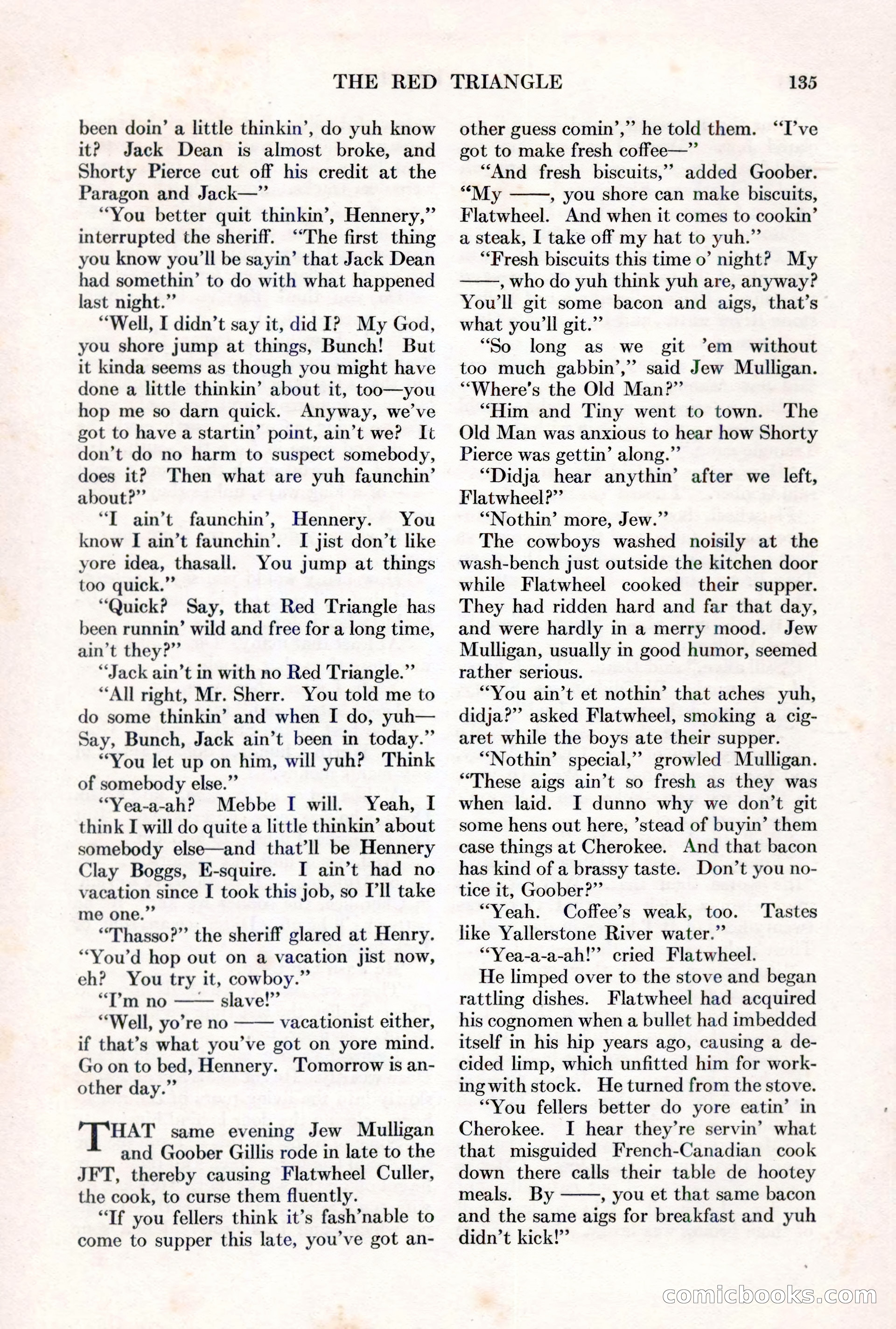 Adventure, March 1, 1927 — page 143 of 222