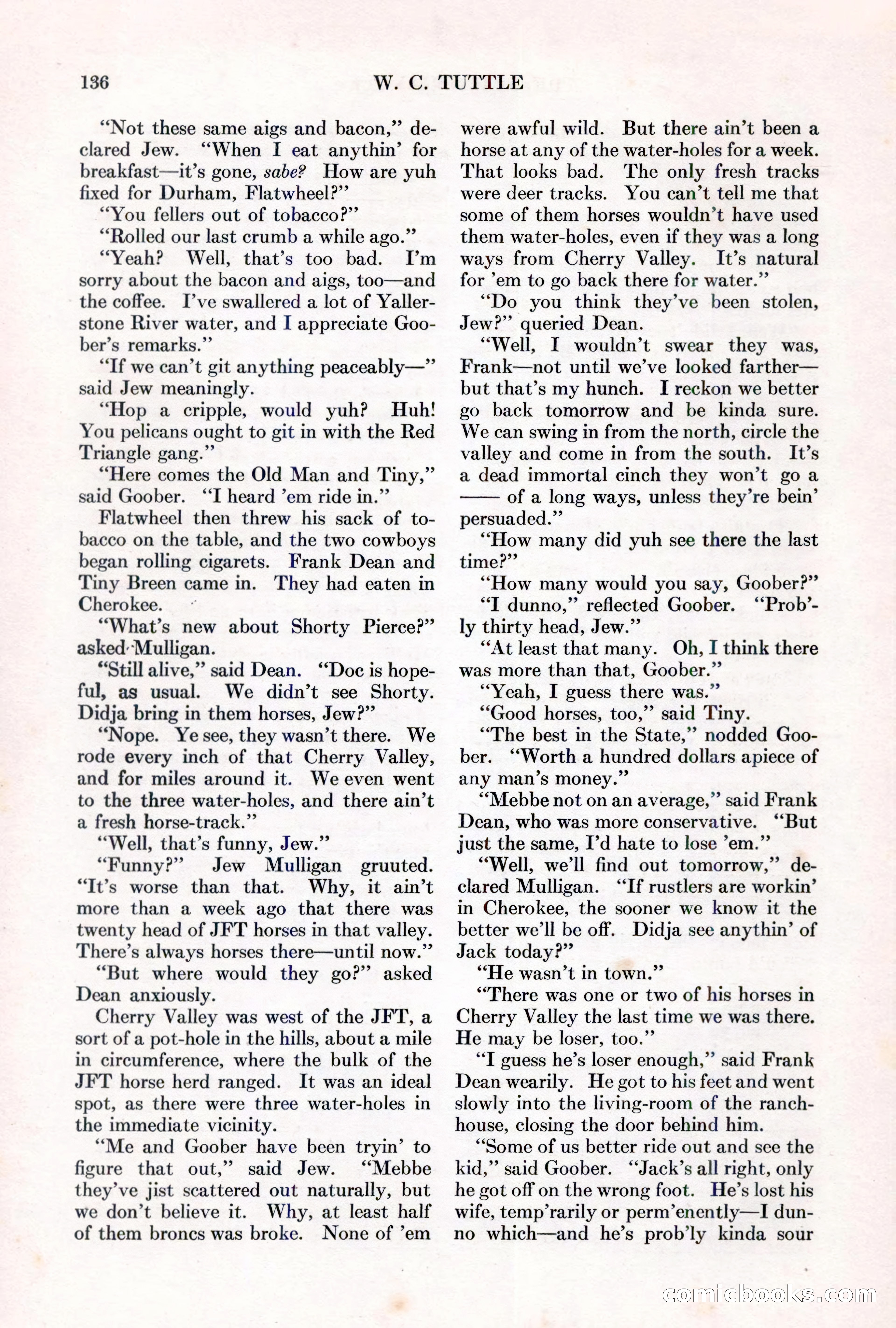 Adventure, March 1, 1927 — page 144 of 222