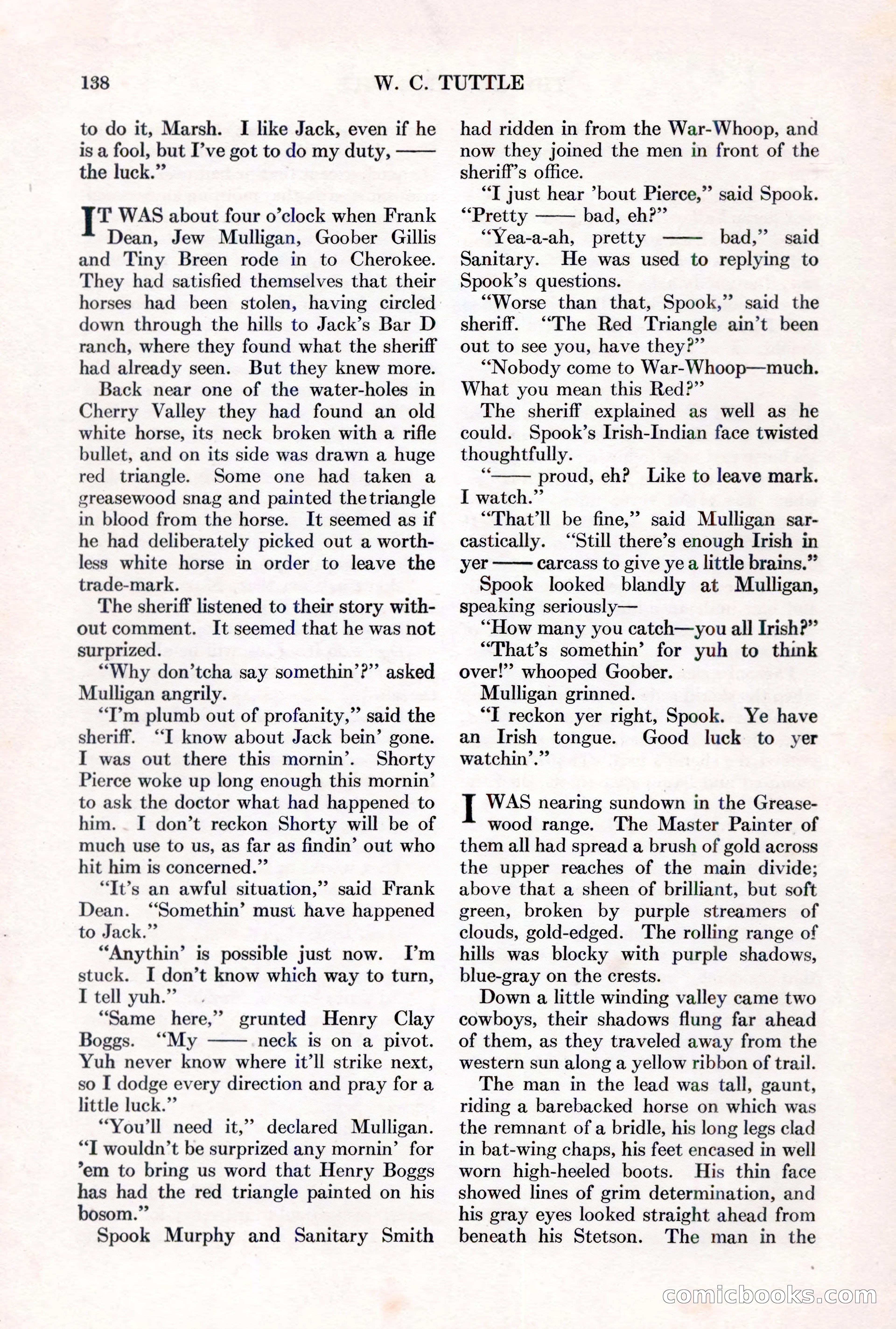 Adventure, March 1, 1927 — page 146 of 222