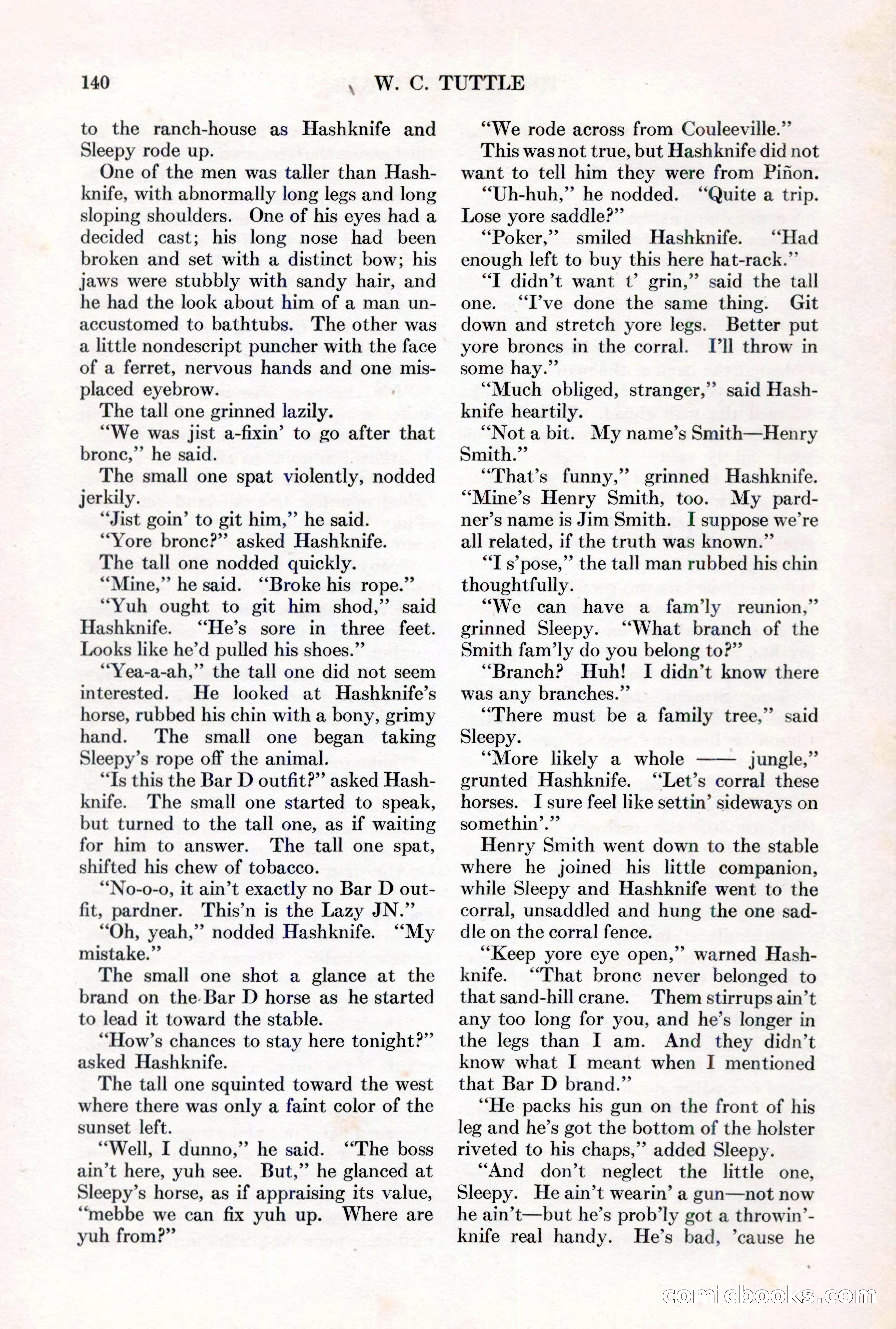 Adventure, March 1, 1927 — page 148 of 222