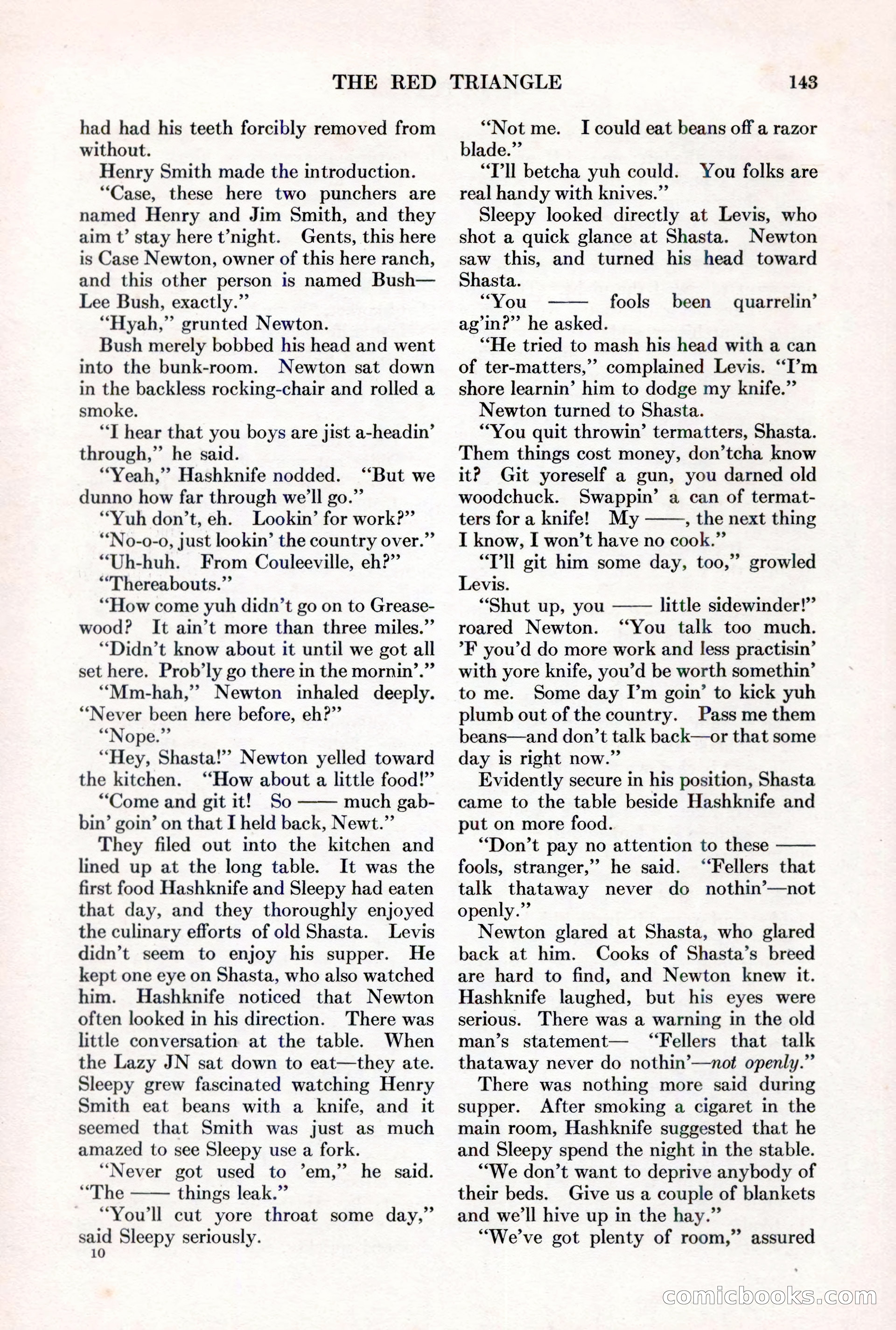 Adventure, March 1, 1927 — page 151 of 222