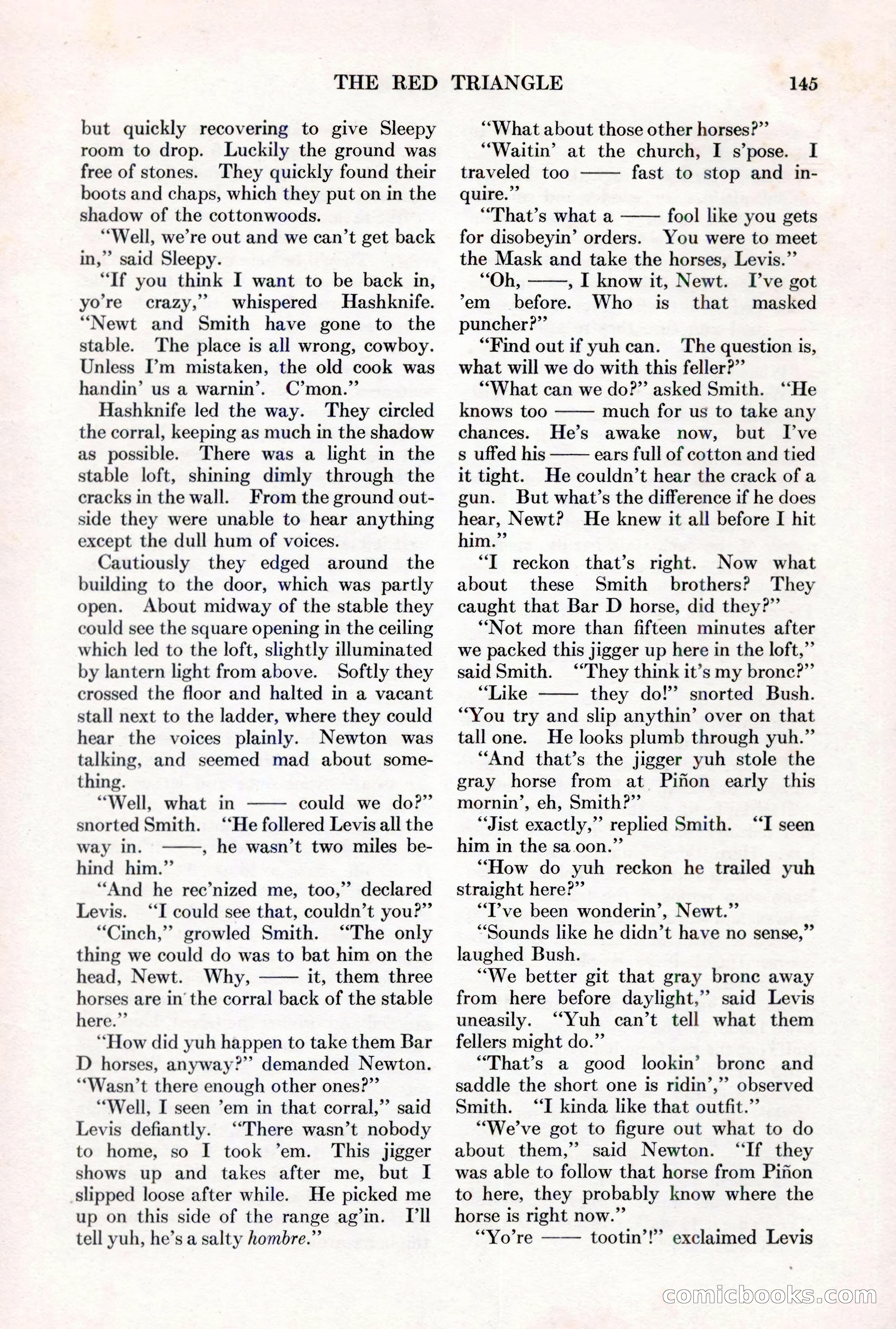 Adventure, March 1, 1927 — page 153 of 222