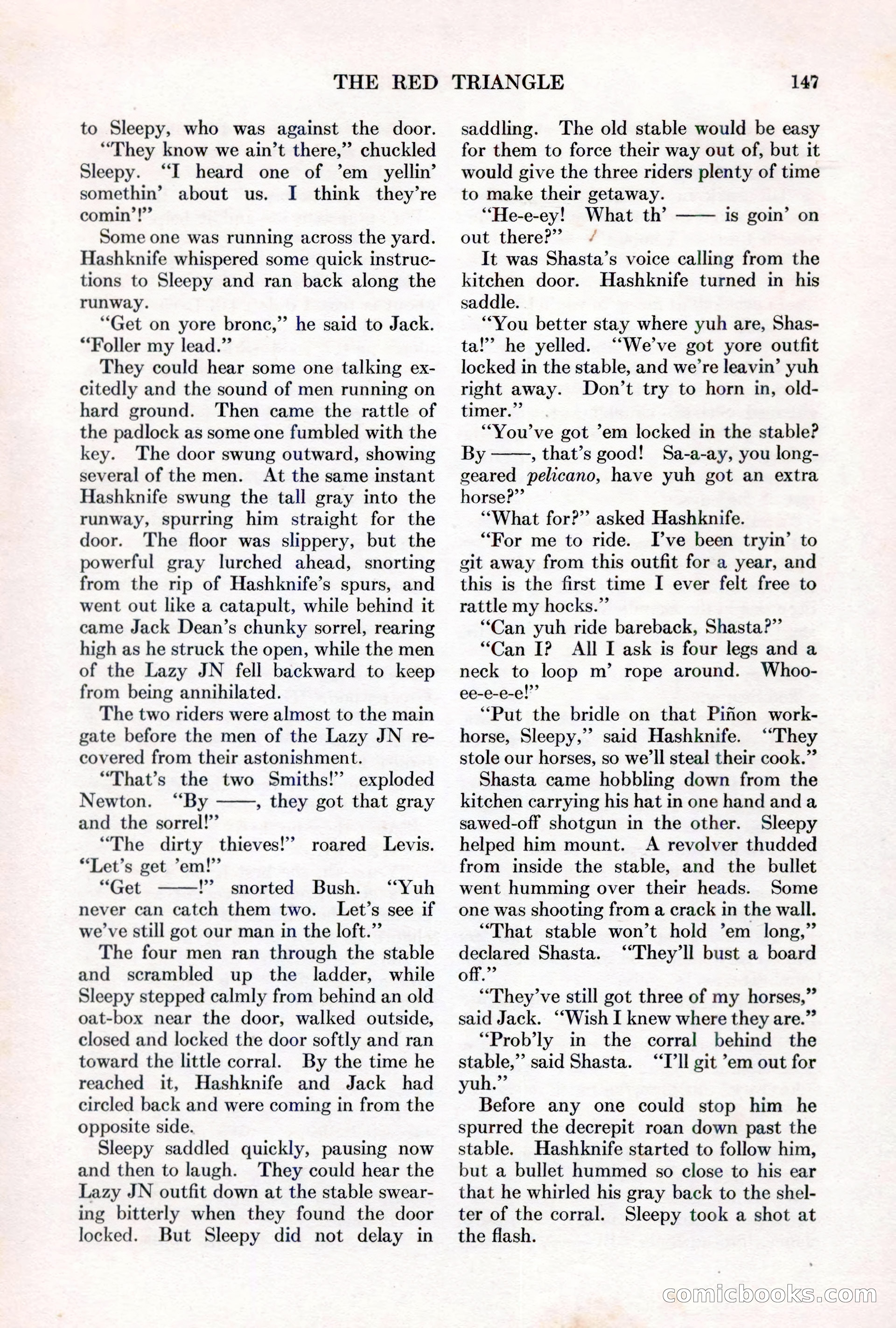 Adventure, March 1, 1927 — page 155 of 222