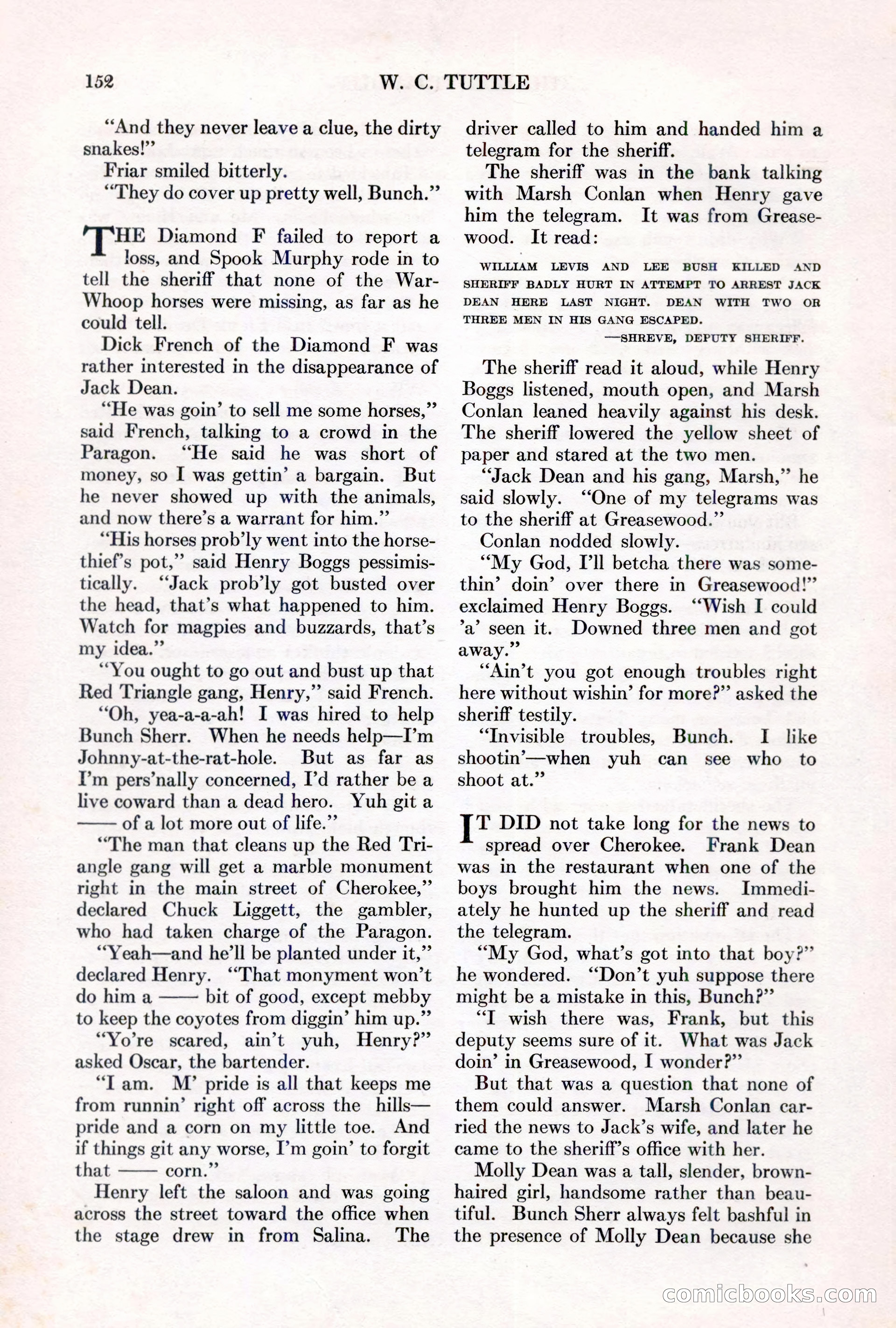 Adventure, March 1, 1927 — page 160 of 222