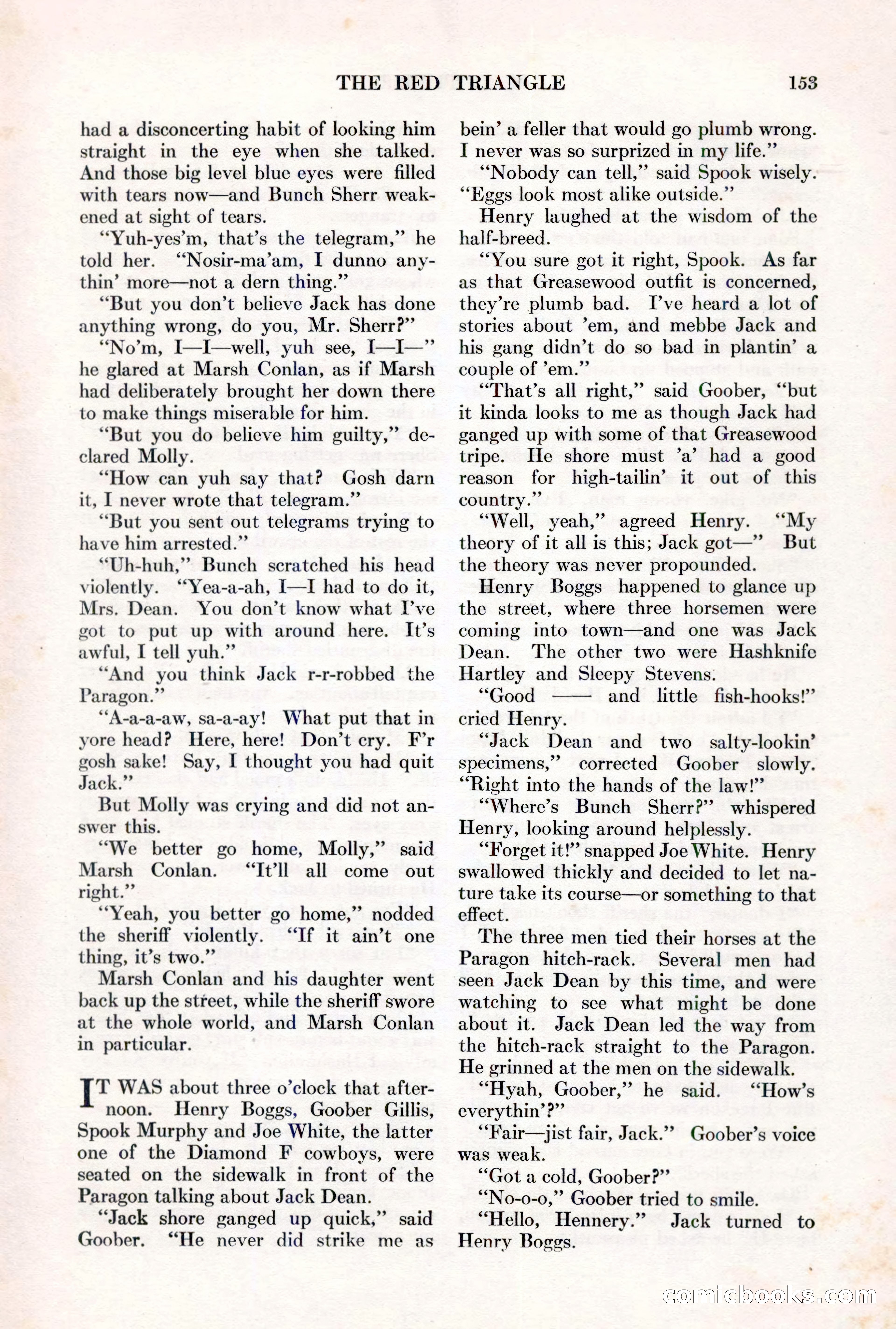 Adventure, March 1, 1927 — page 161 of 222