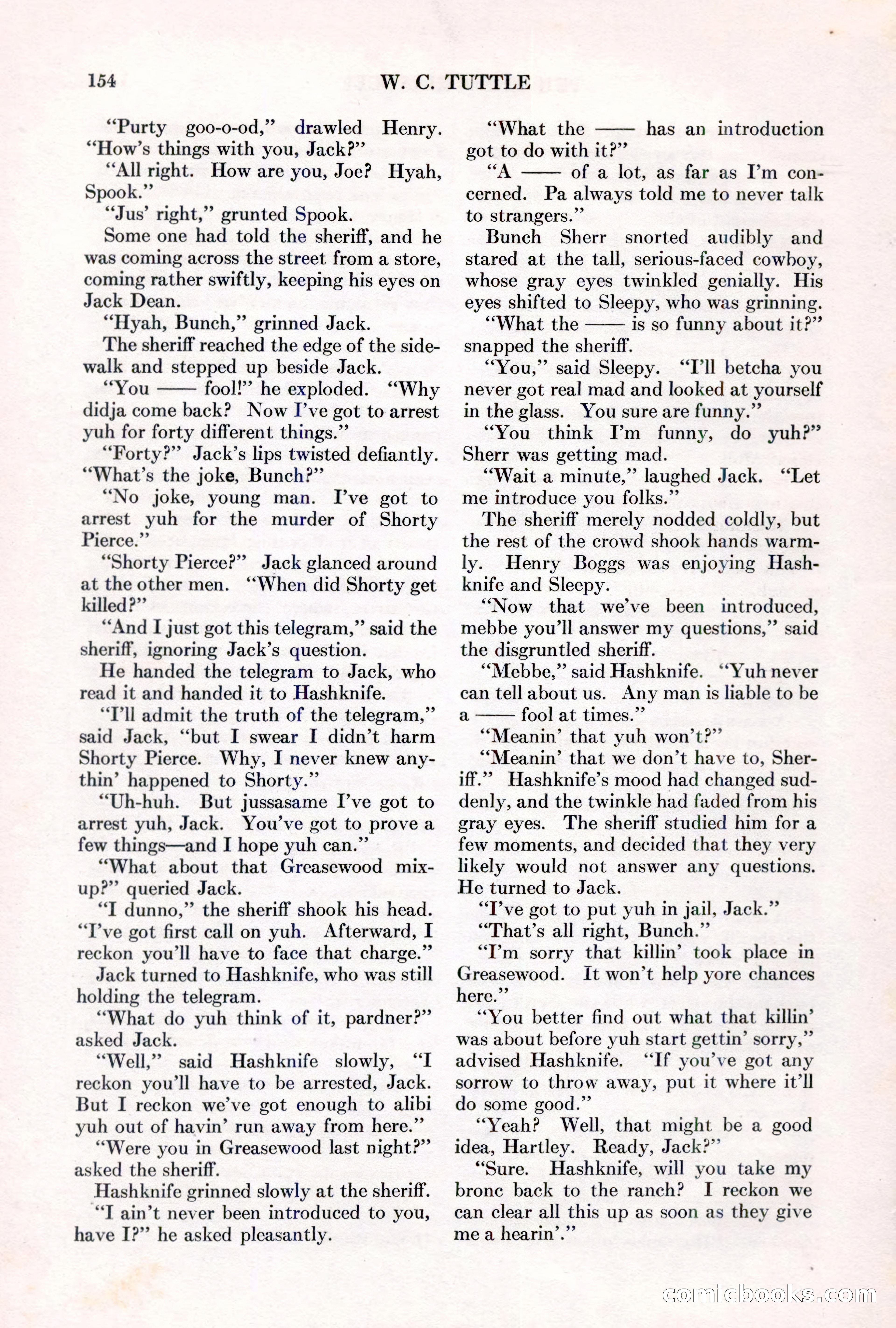 Adventure, March 1, 1927 — page 162 of 222