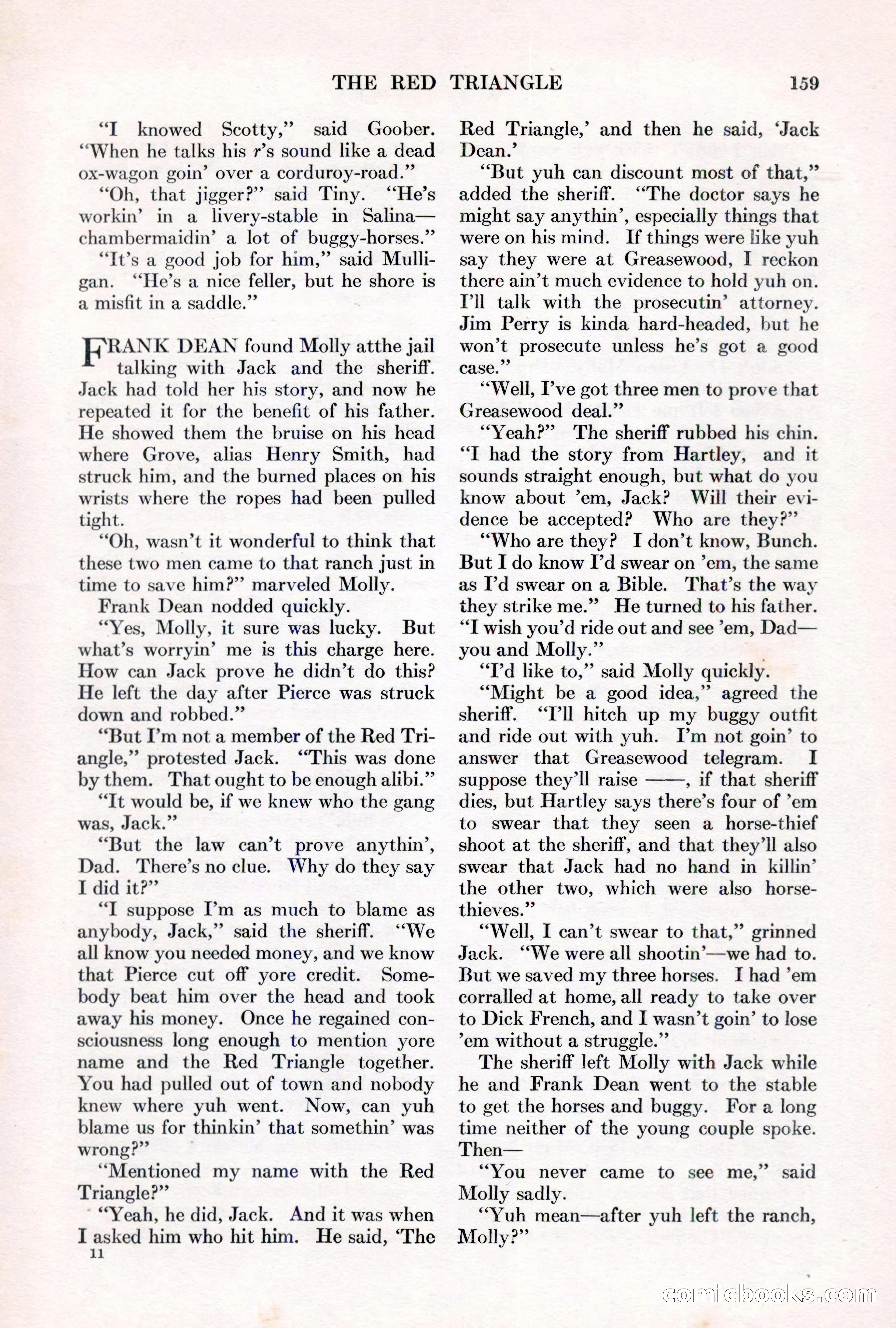 Adventure, March 1, 1927 — page 167 of 222