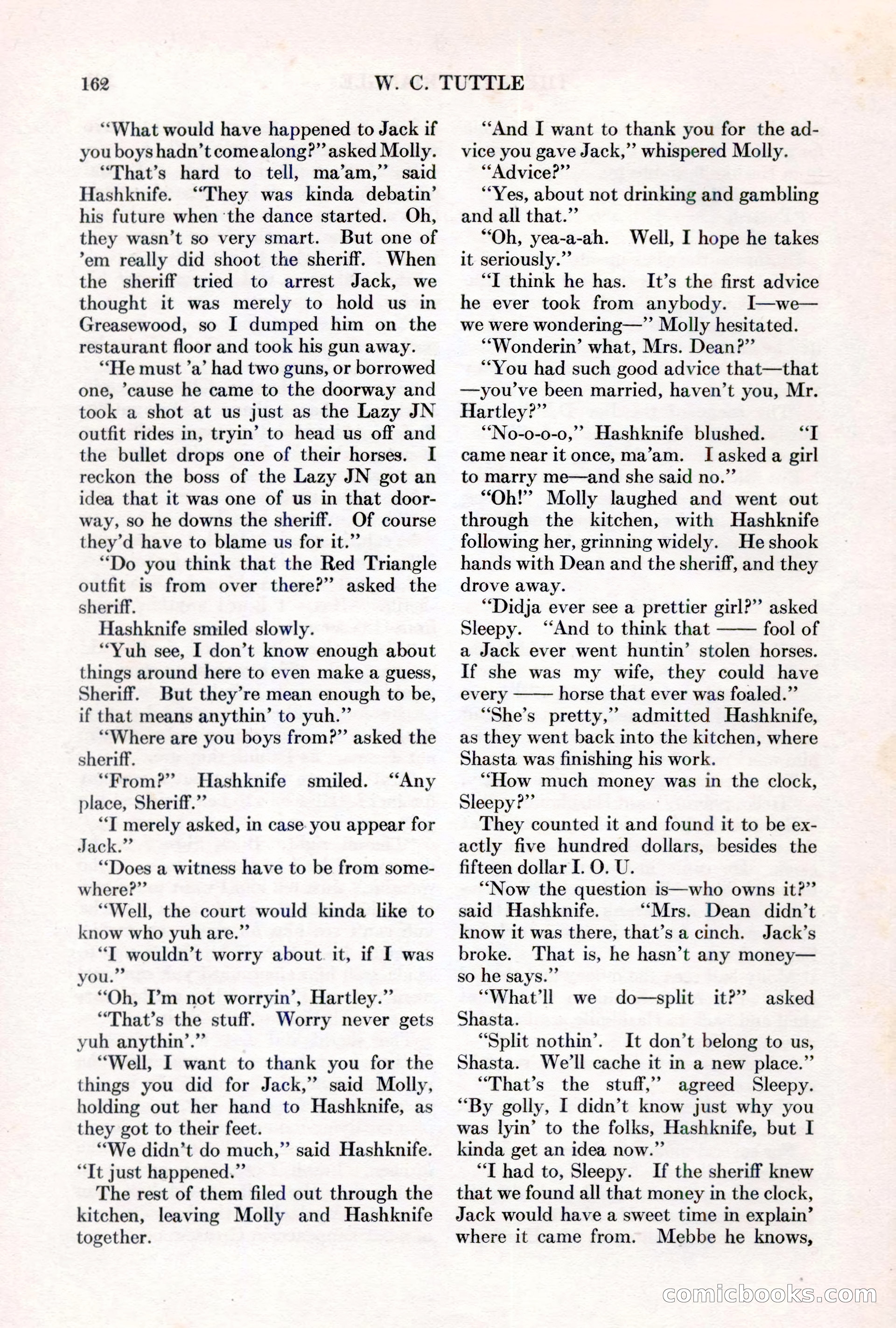 Adventure, March 1, 1927 — page 170 of 222