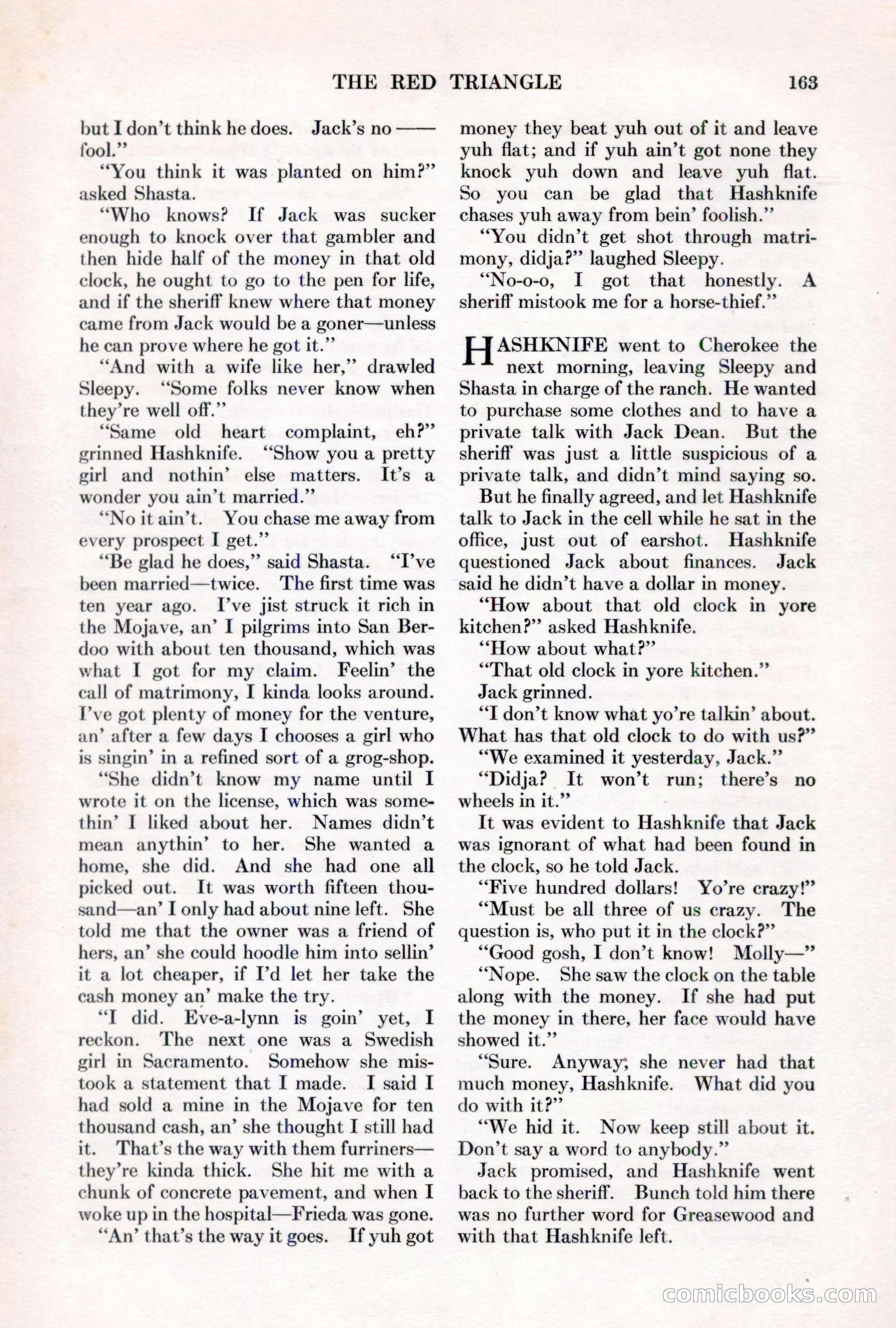 Adventure, March 1, 1927 — page 171 of 222
