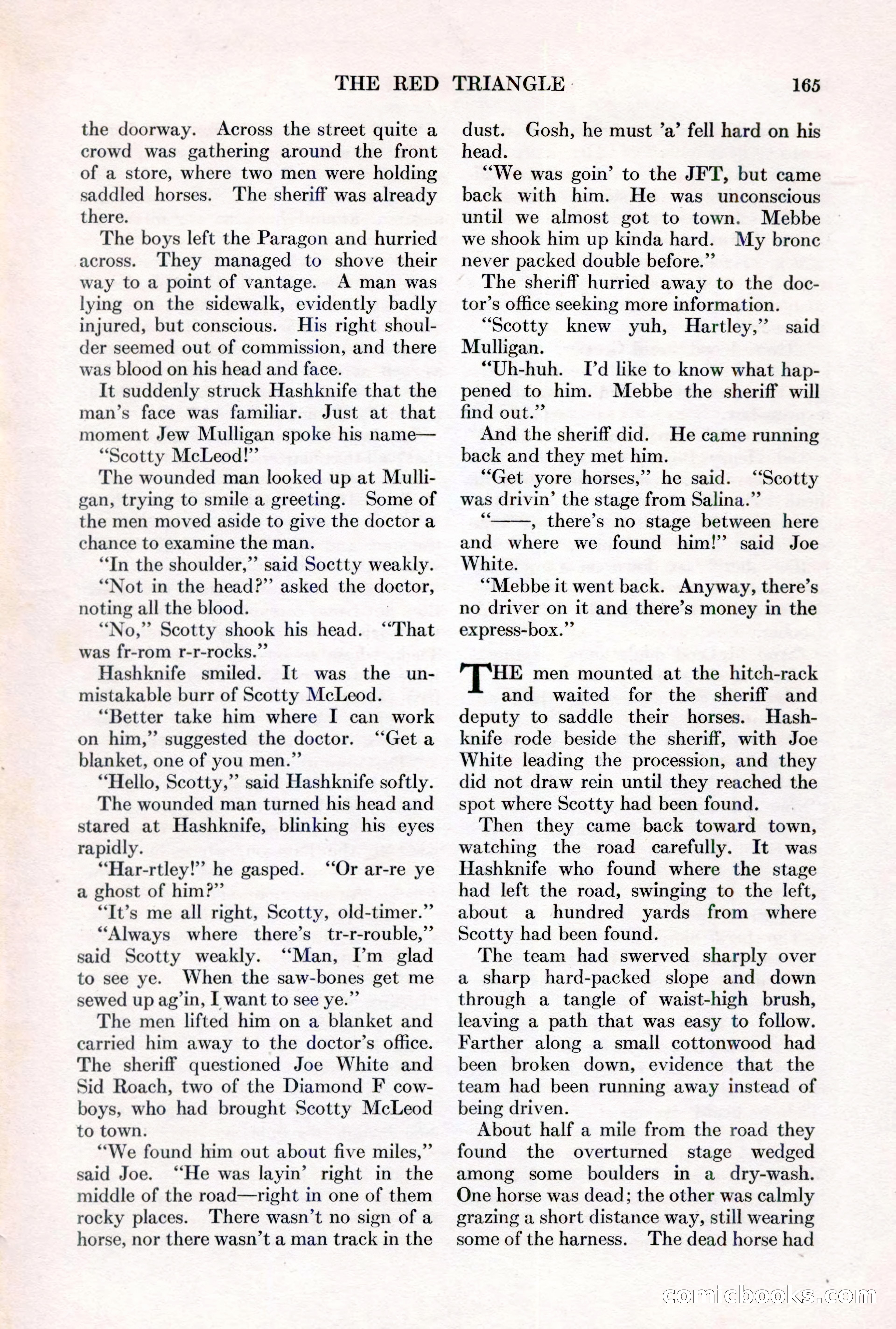 Adventure, March 1, 1927 — page 173 of 222