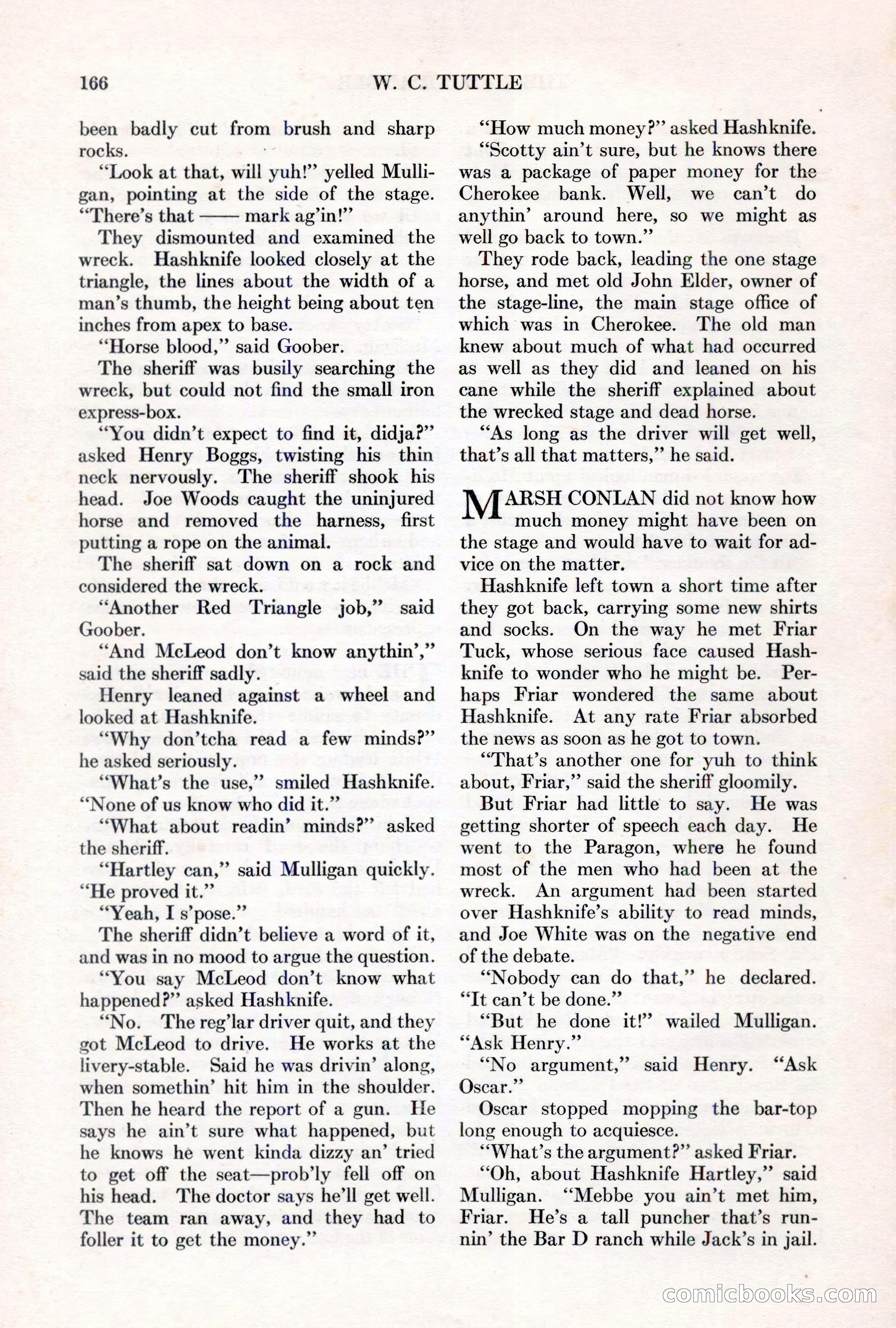 Adventure, March 1, 1927 — page 174 of 222