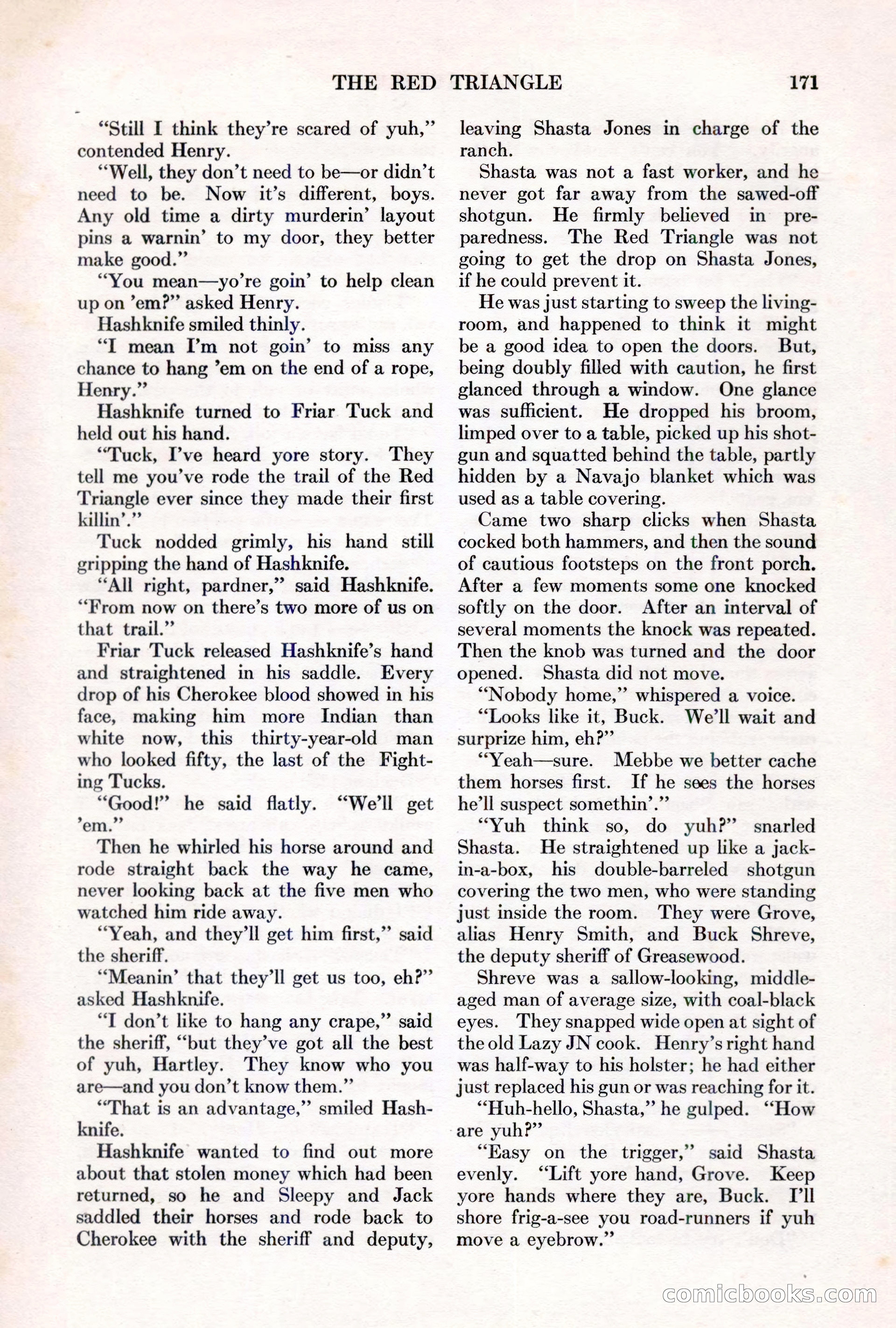 Adventure, March 1, 1927 — page 179 of 222
