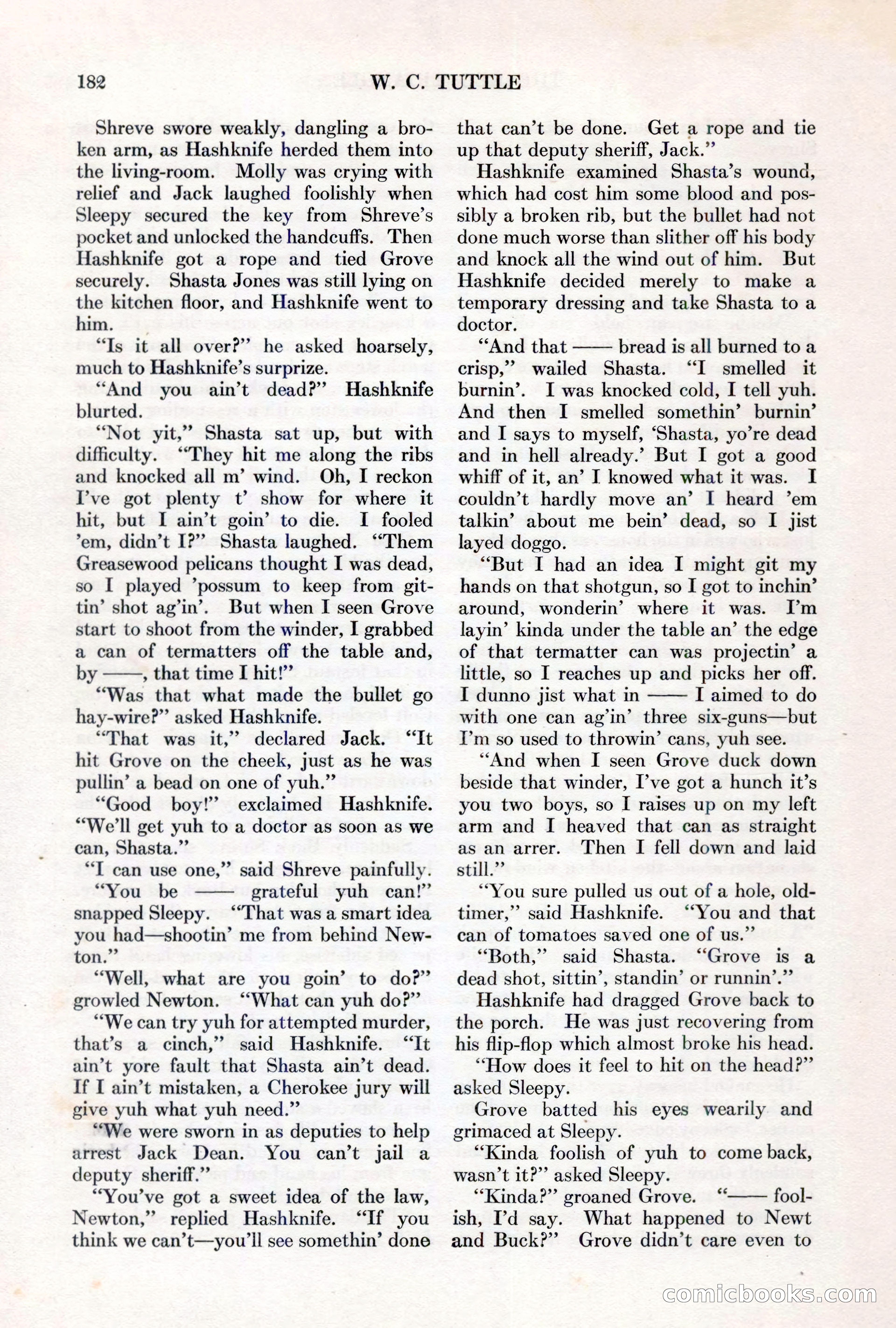 Adventure, March 1, 1927 — page 190 of 222