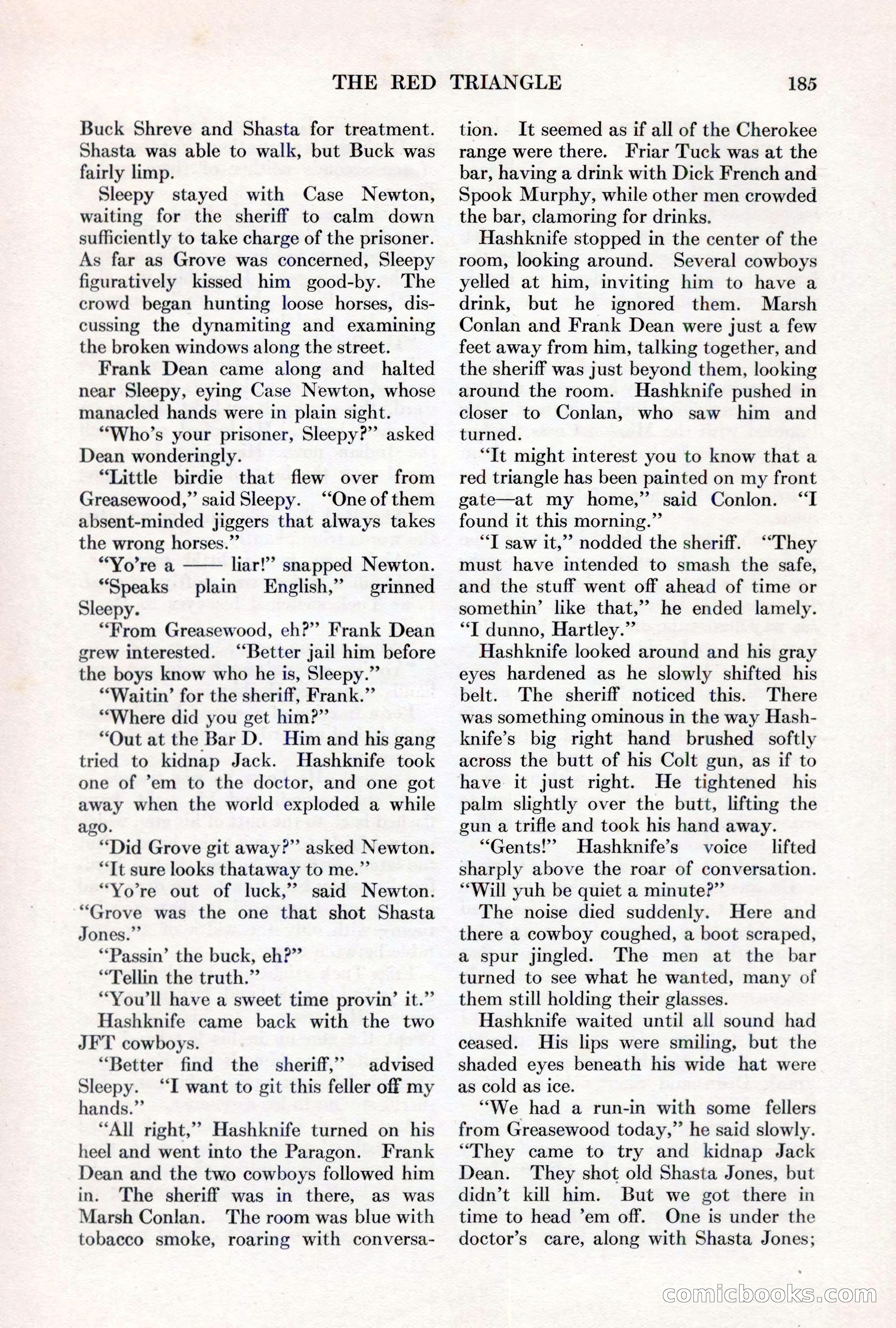 Adventure, March 1, 1927 — page 193 of 222