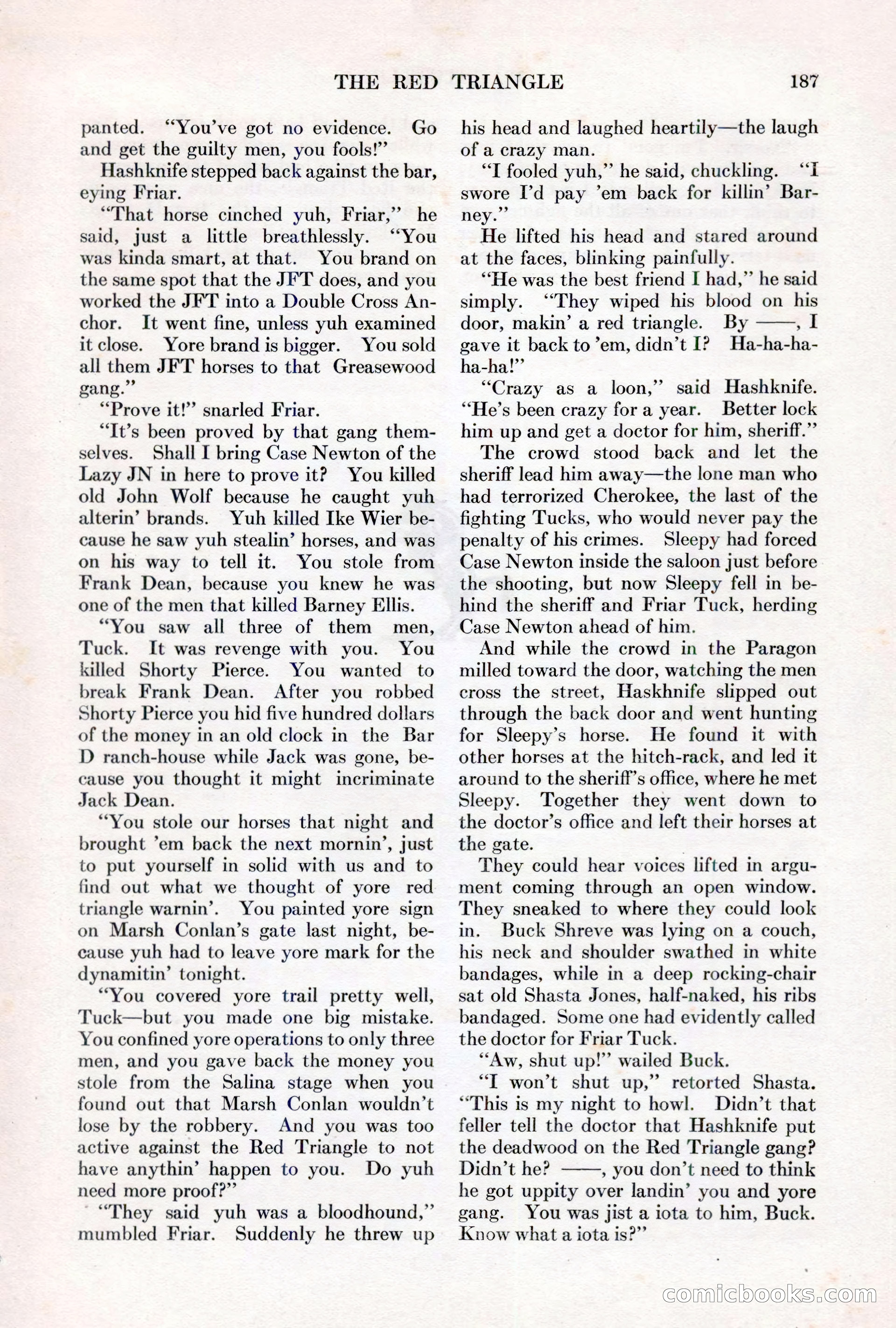 Adventure, March 1, 1927 — page 195 of 222